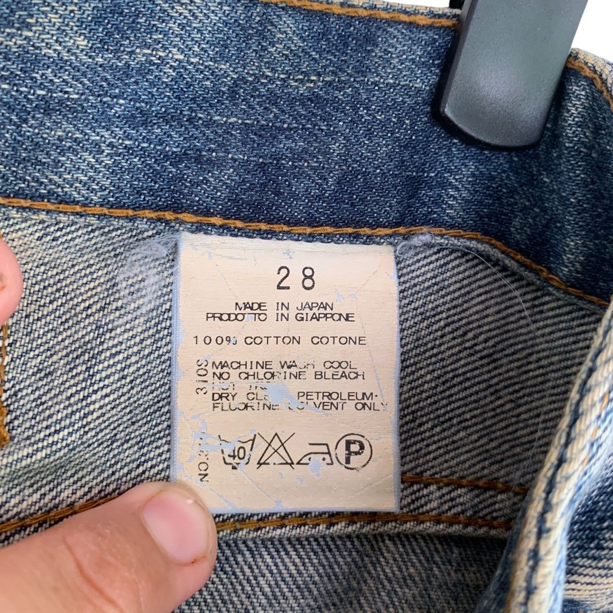 Japanese Brand Japan Stunning Designed Denim Pant Size US 34 / EU 50 - 10 Thumbnail