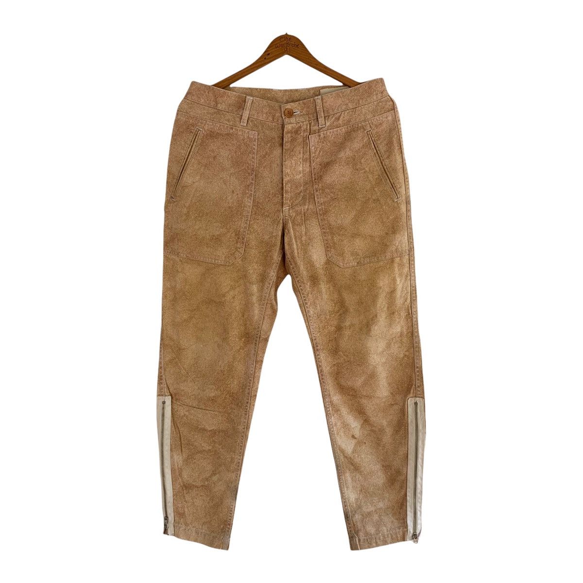 Japanese Brand Japan Sinty Zipper Punk Style Pant Size US 31 - 1 Thumbnail