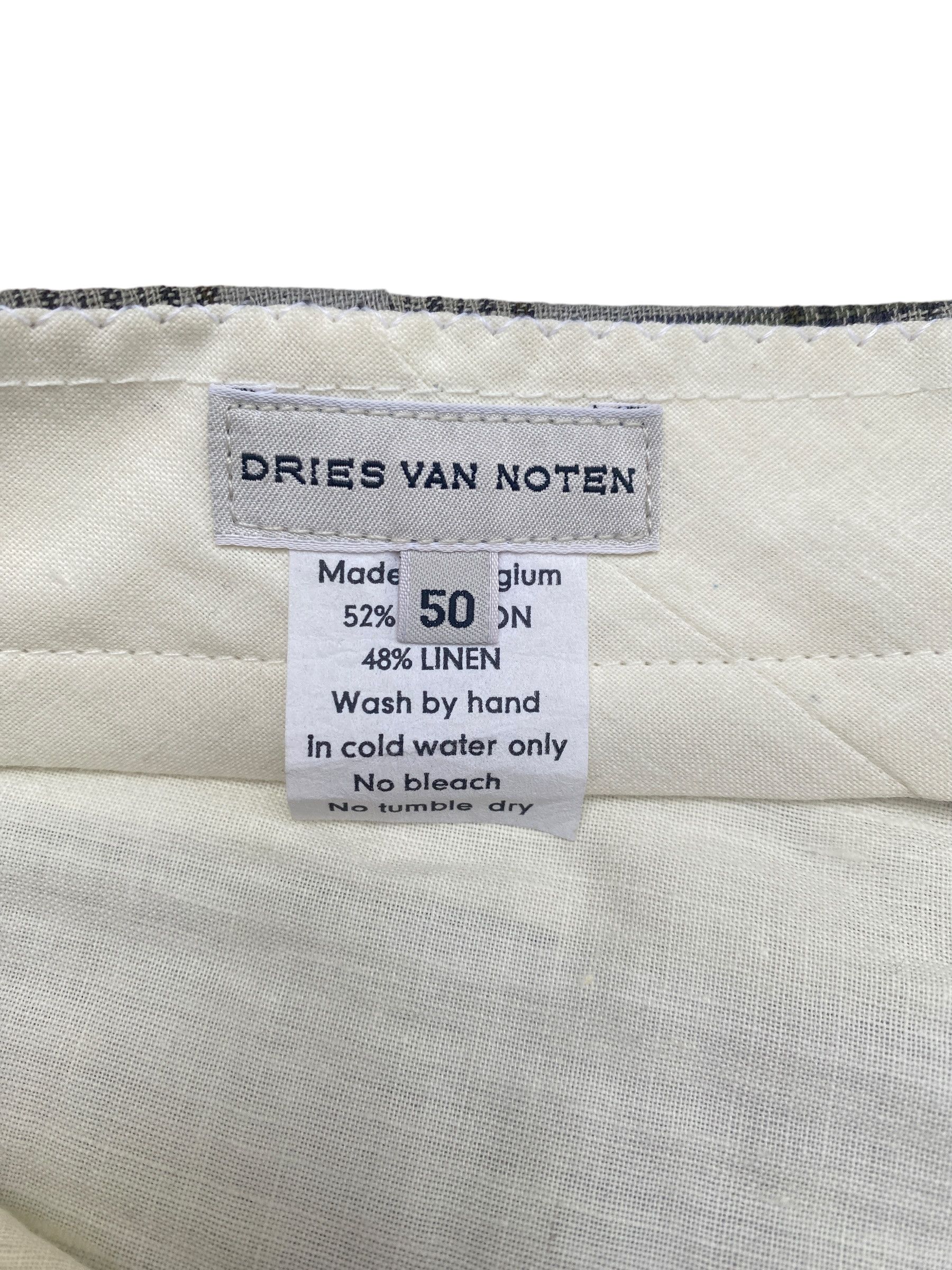 Dries Van Noten Checkered Trousers Size US 32 / EU 48 - 6 Thumbnail