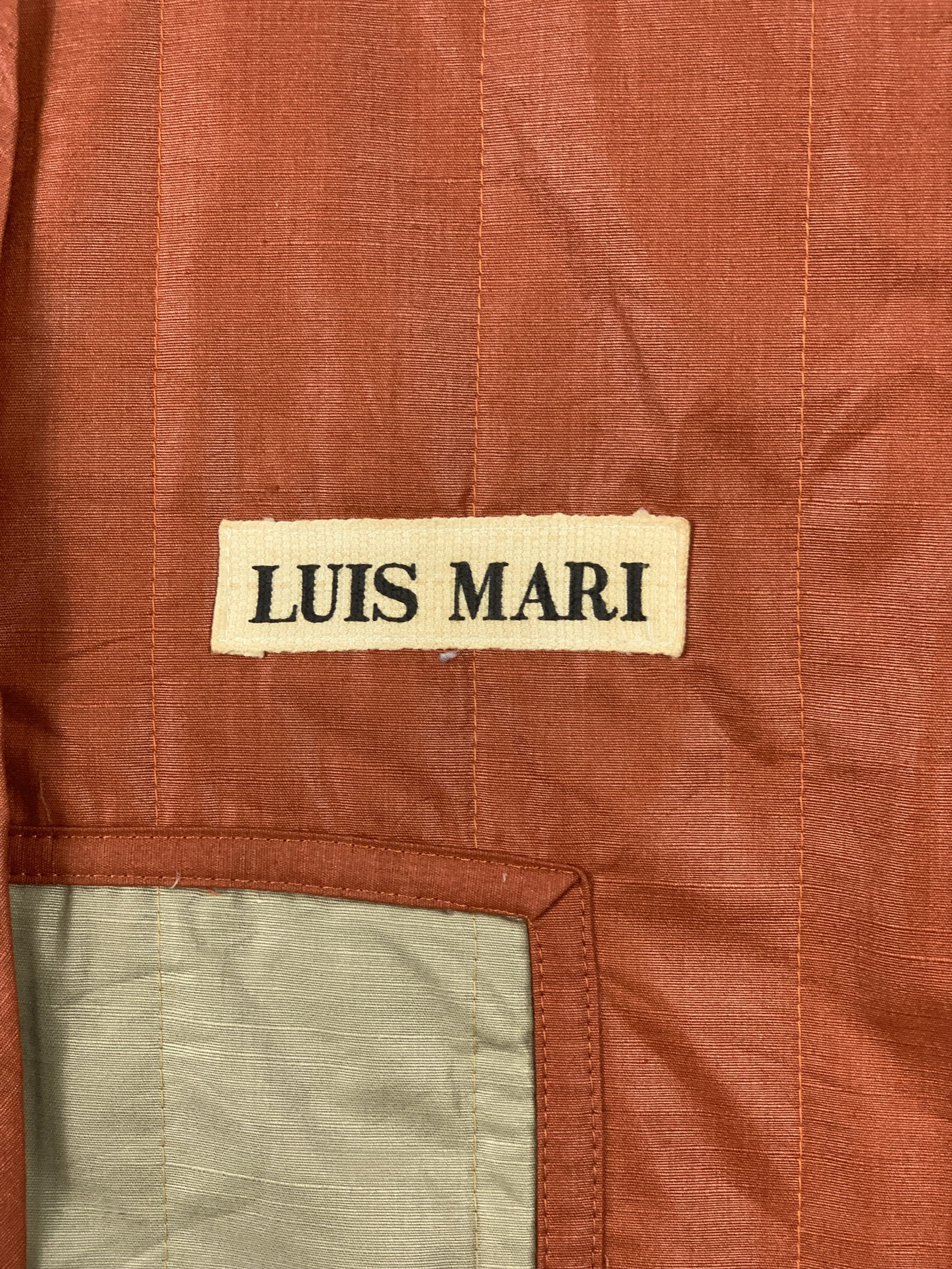 Japanese Brand Vintage LUIS MARI Puffer Button Vests Nice Design Size US S / EU 44-46 / 1 - 5 Thumbnail