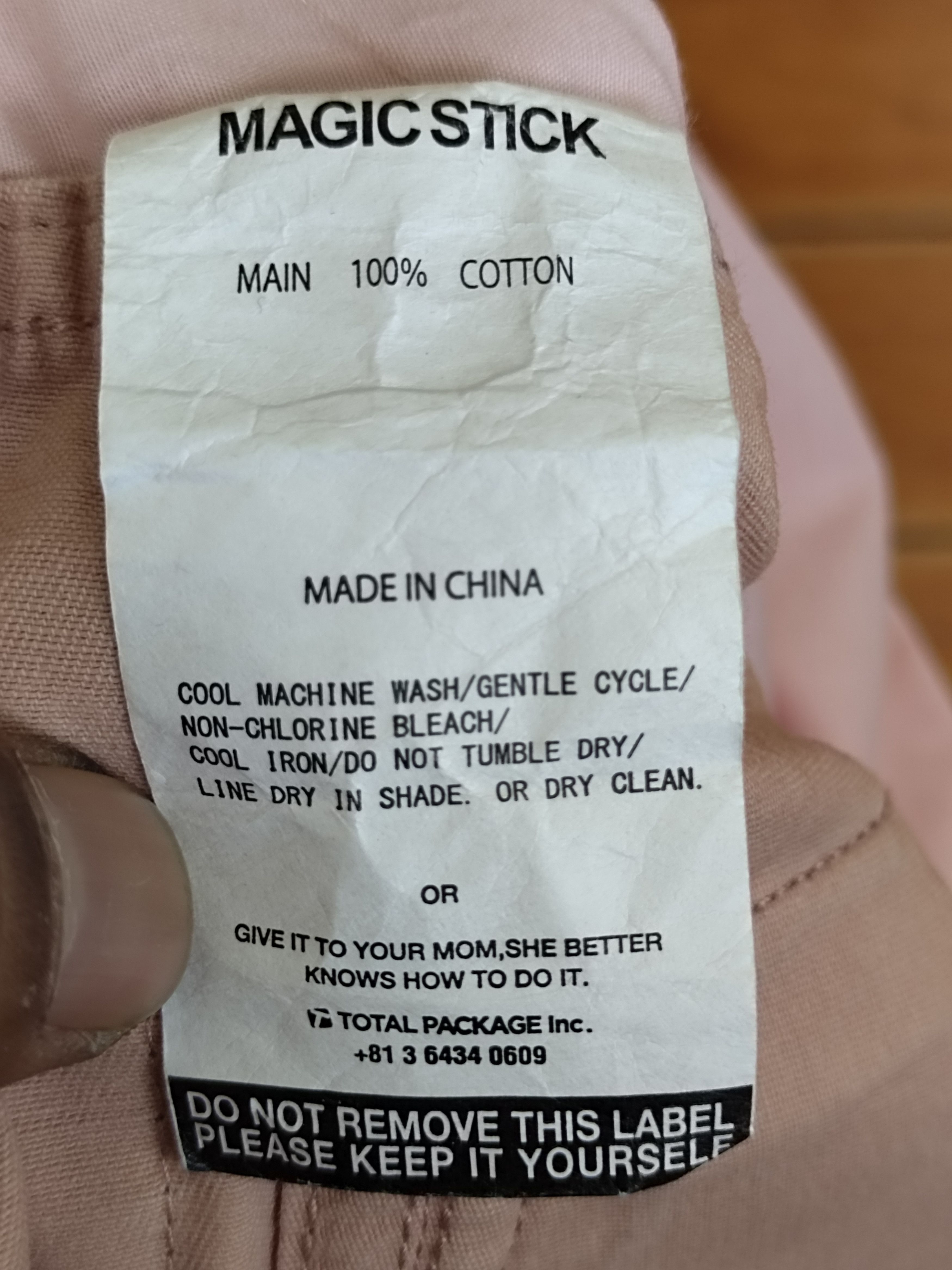 If Six Was Nine Bondage Pant Magic Stick Bondage Zipper Cargo Pants Size US 36 / EU 52 - 20 Thumbnail
