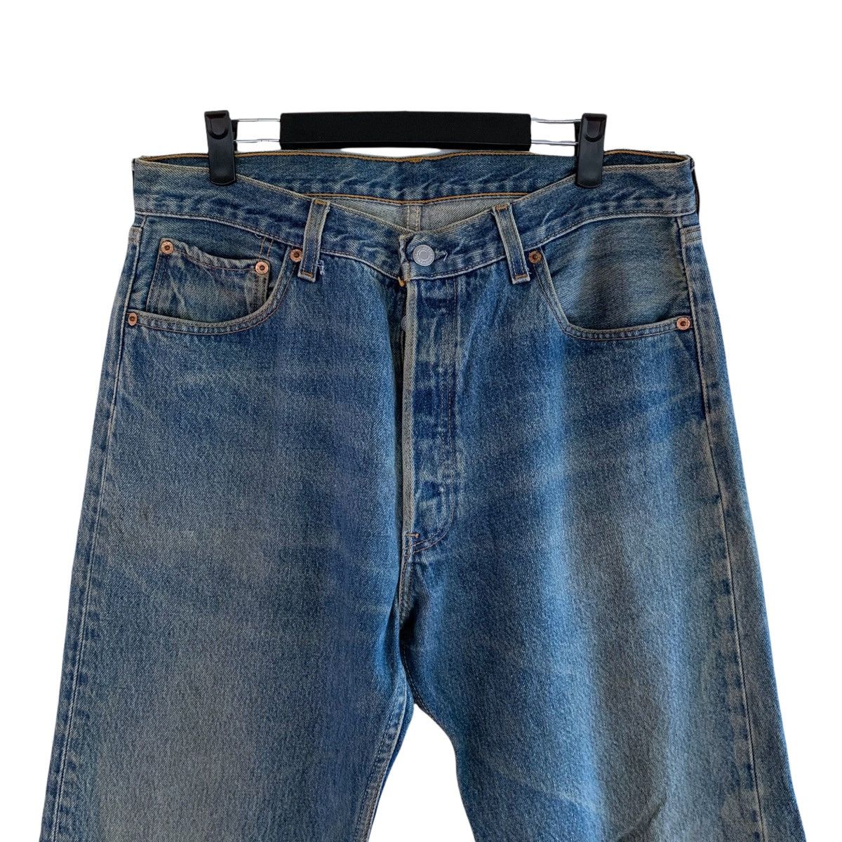 Levi's × Levi's Vintage Clothing Vintage Levi’s Button 653 Made In USA Denim Pant Size US 34 / EU 50 - 3 Thumbnail