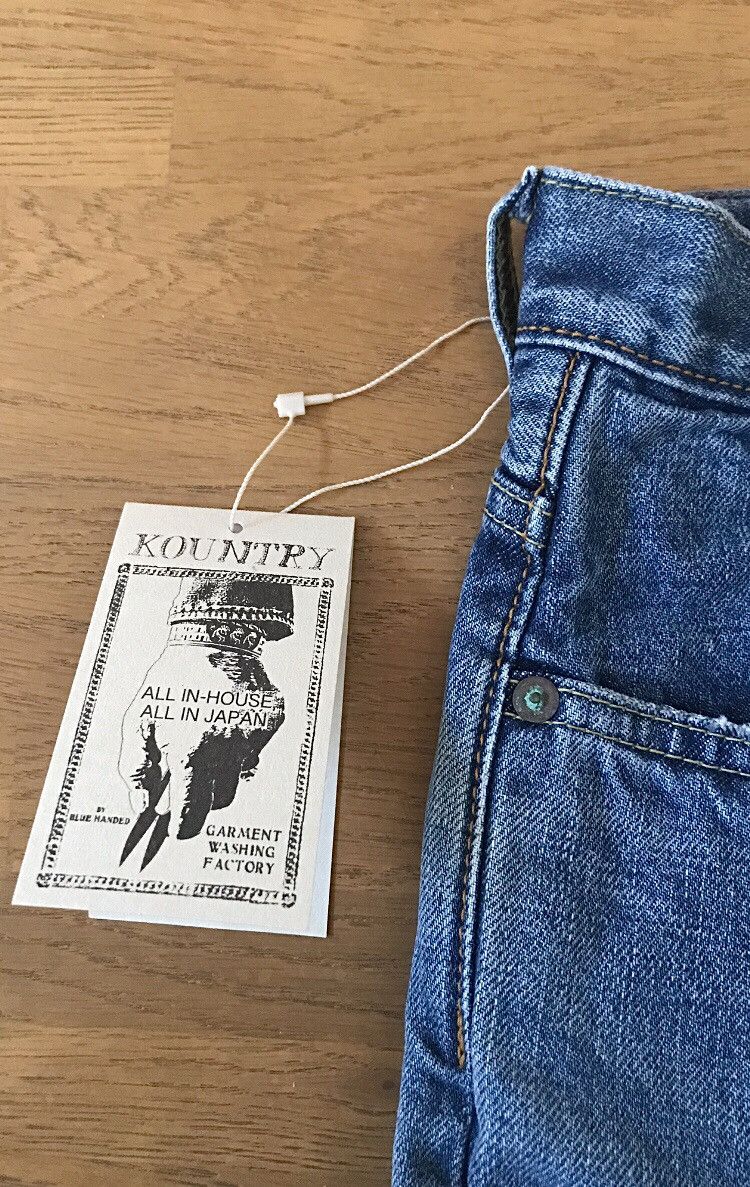 Kapital × Kapital Kountry KAPITAL 14oz Denim 5P Okabilly, Gypsy Patchwork Remake. Size US 34 / EU 50 - 20 Thumbnail