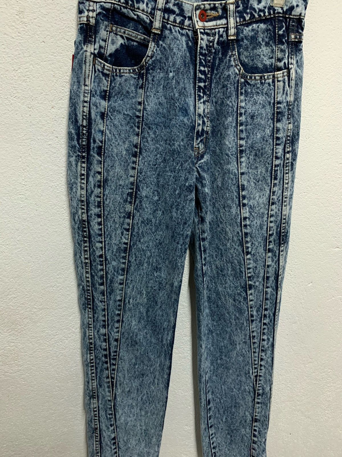 Japanese Brand Three P.A.L Acid Wash Denim Pant Size US 30 / EU 46 - 5 Thumbnail