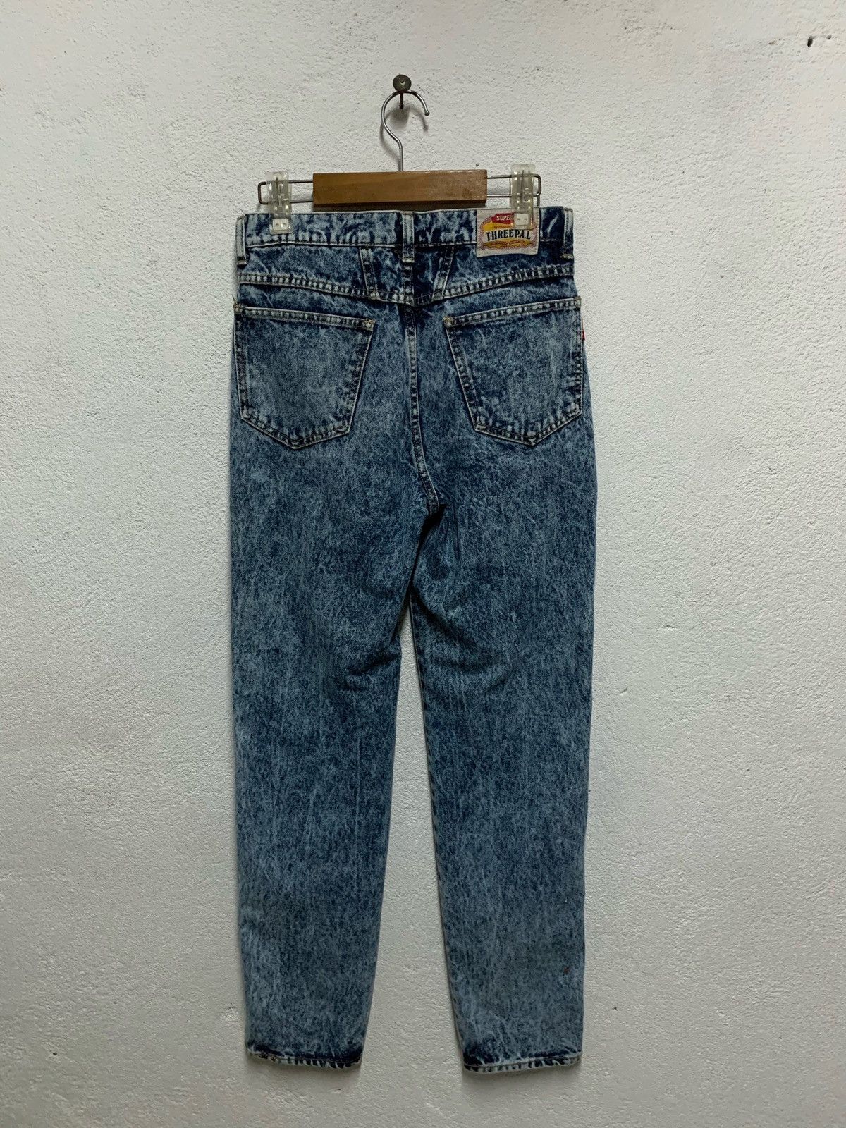 Japanese Brand Three P.A.L Acid Wash Denim Pant Size US 30 / EU 46 - 7 Thumbnail