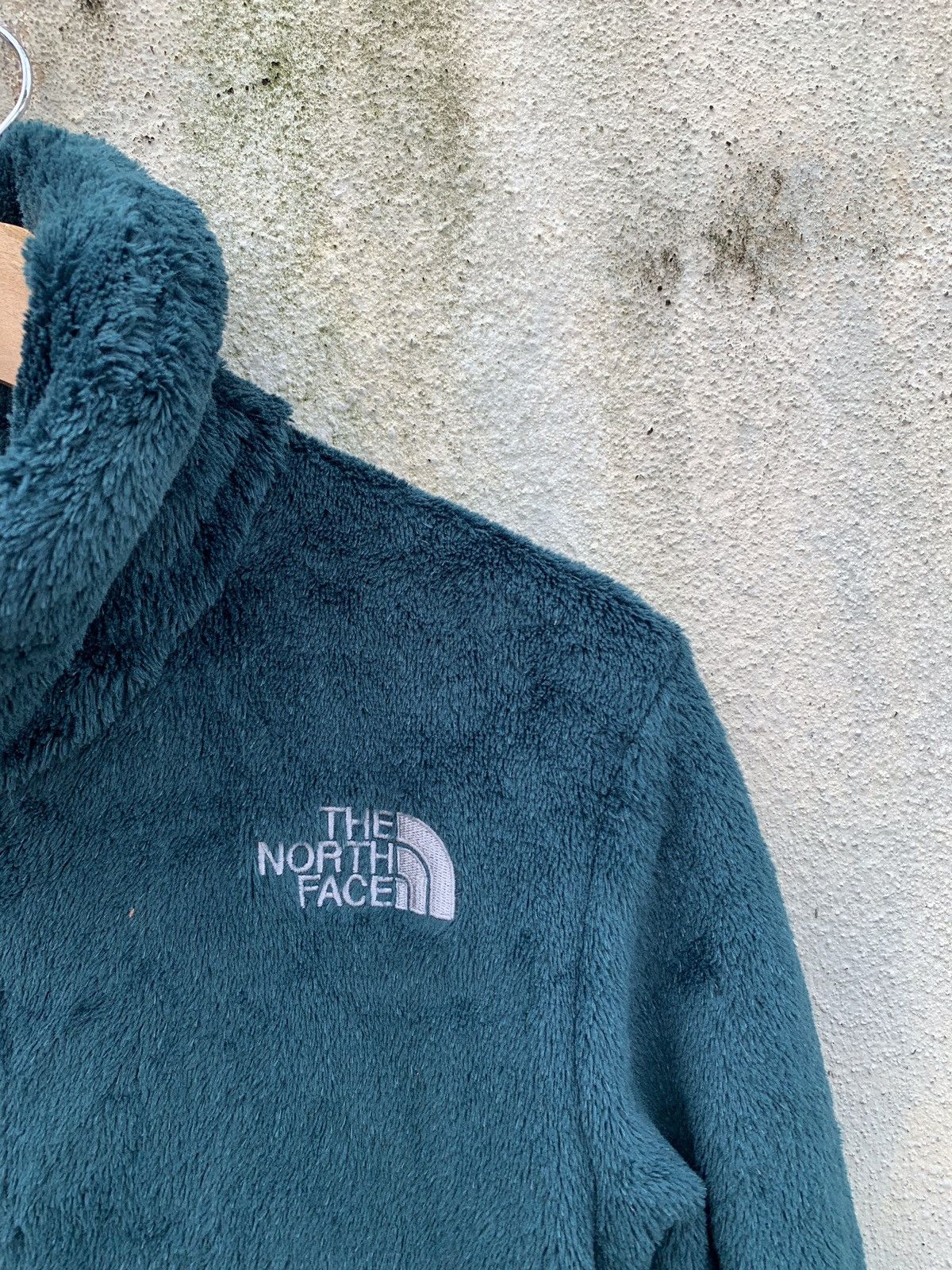The North Face × Vintage The North Face Polartec Fleence Zip Up Mild Green Size US S / EU 44-46 / 1 - 2 Thumbnail