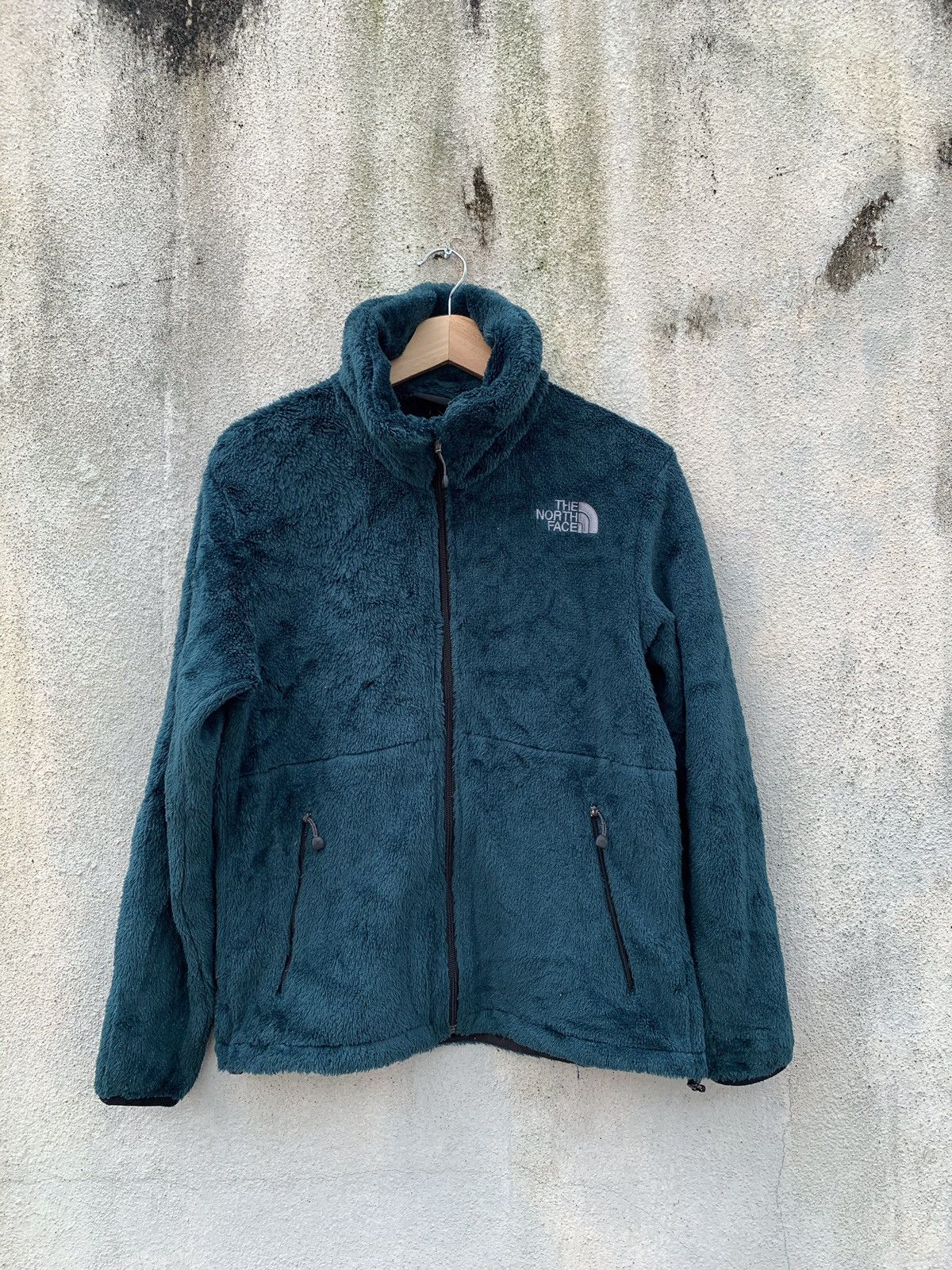 The North Face × Vintage The North Face Polartec Fleence Zip Up Mild Green Size US S / EU 44-46 / 1 - 1 Thumbnail
