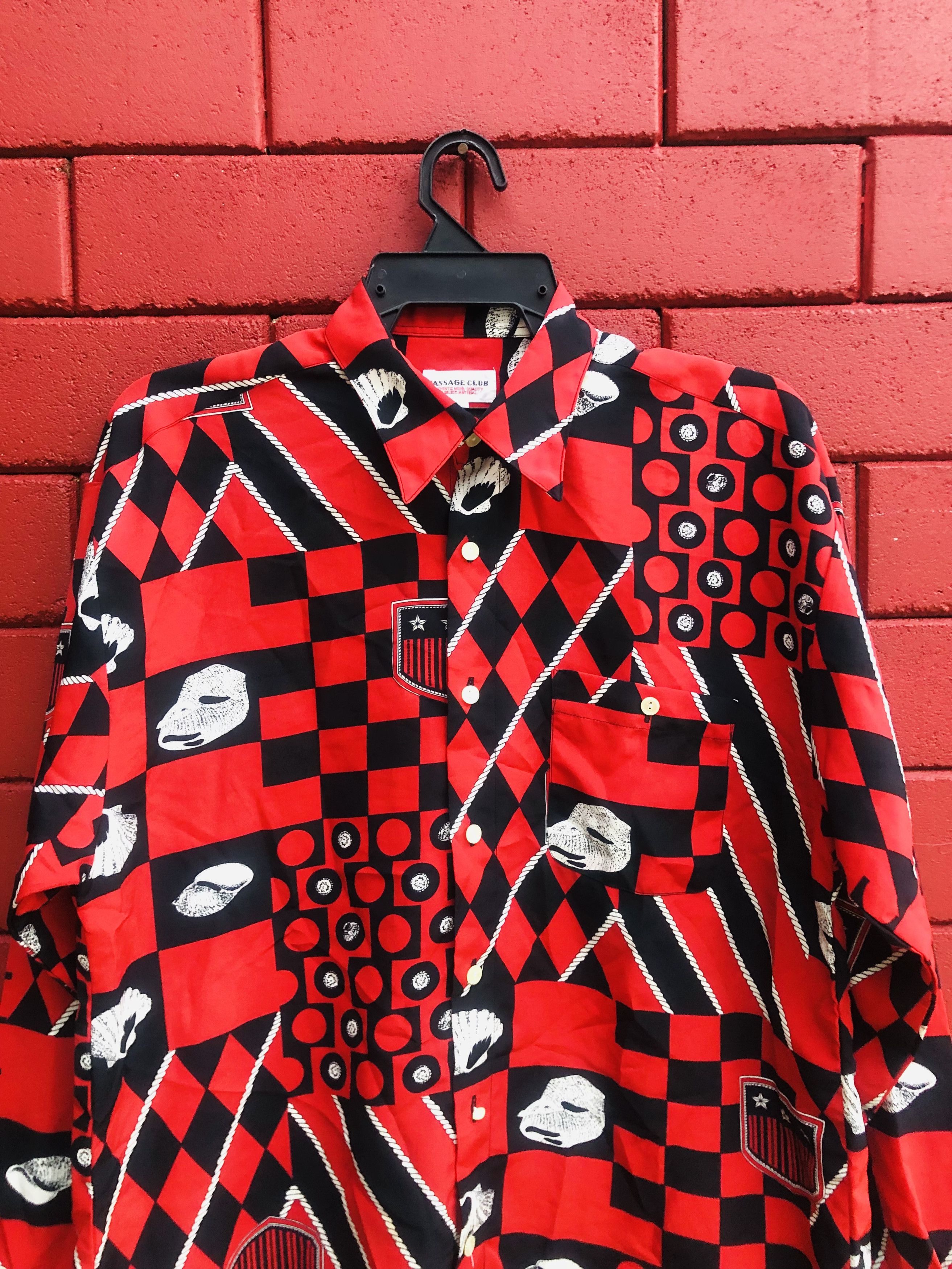 Japanese Brand × Vintage Vintage Passage Club Japanese Designer Streetwear Fashion Size US L / EU 52-54 / 3 - 3 Thumbnail