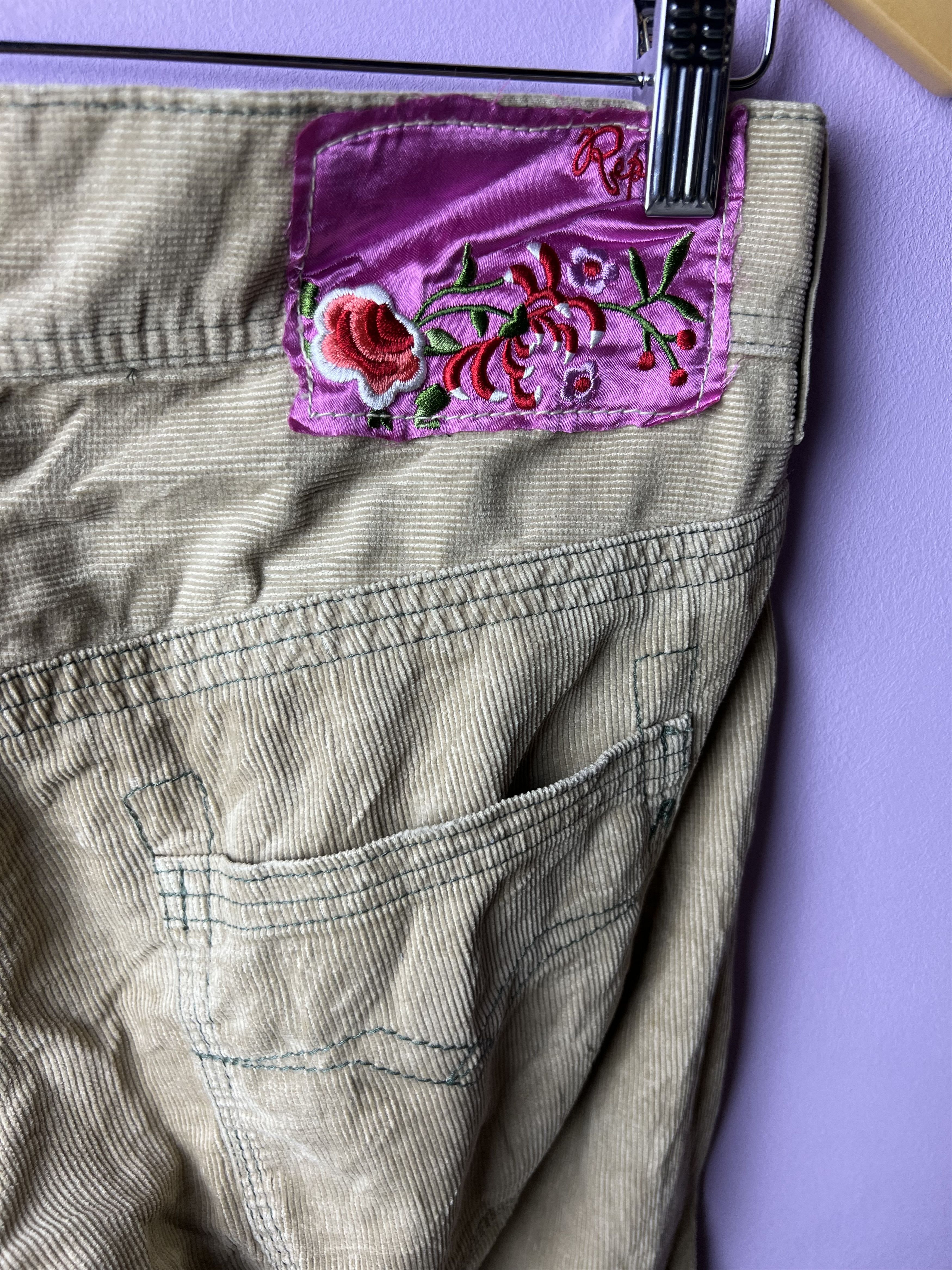 Replay 🔥Replay Corduroy Denim Size 32" / US 10 / IT 46 - 14 Thumbnail