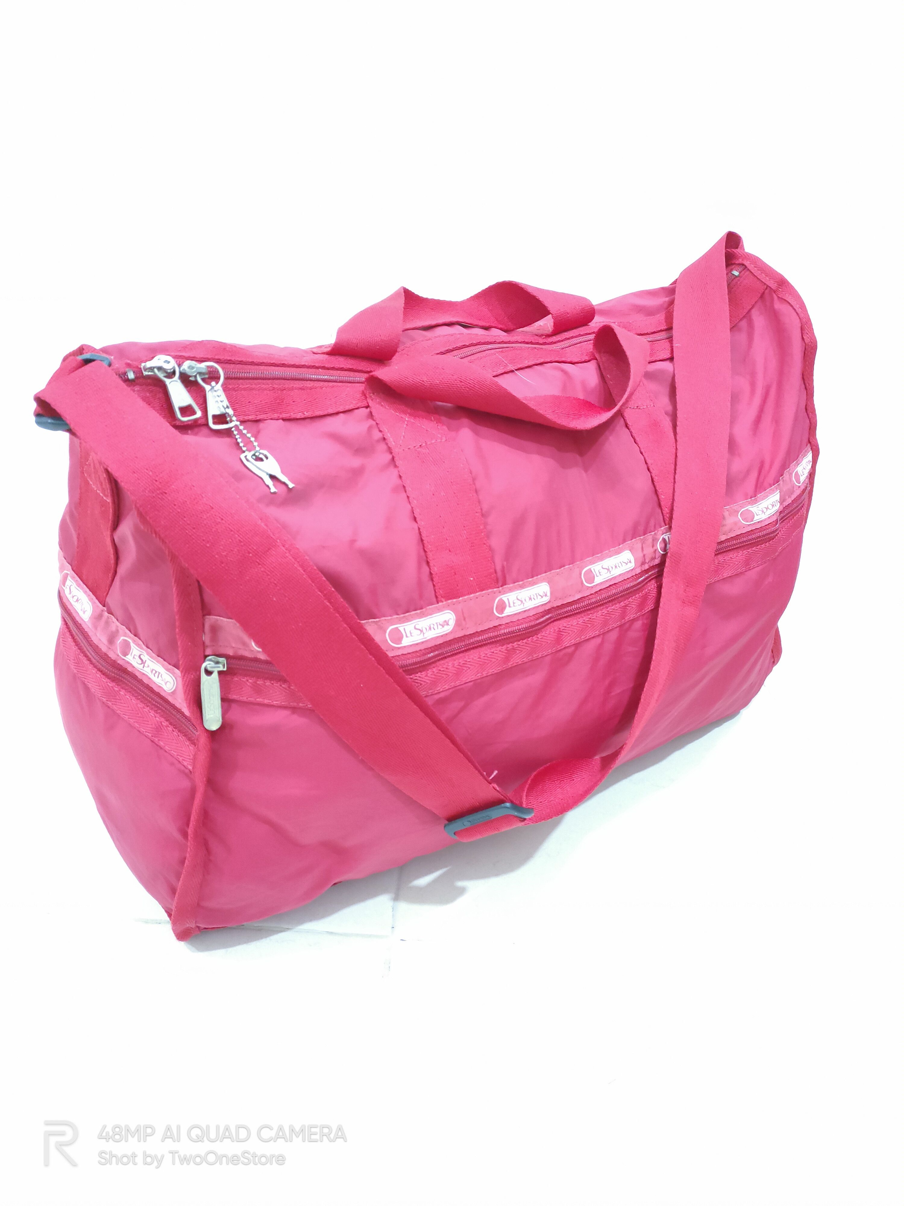 LeSportsac × Sports Specialties LESPORTSAC Red Canvas Sports Waterproof Outdoor Duffle Bag Size ONE SIZE - 1 Thumbnail