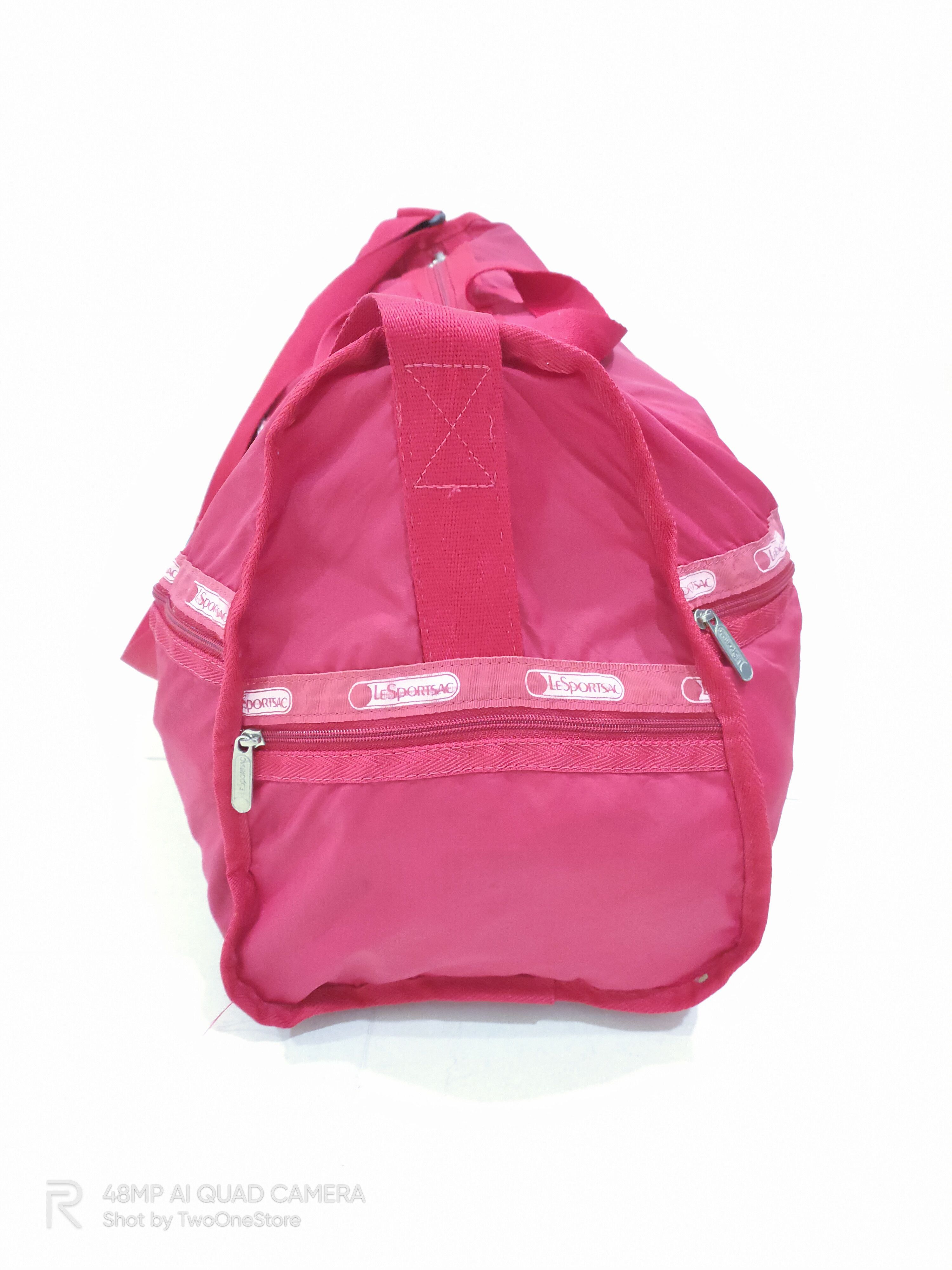 LeSportsac × Sports Specialties LESPORTSAC Red Canvas Sports Waterproof Outdoor Duffle Bag Size ONE SIZE - 11 Thumbnail