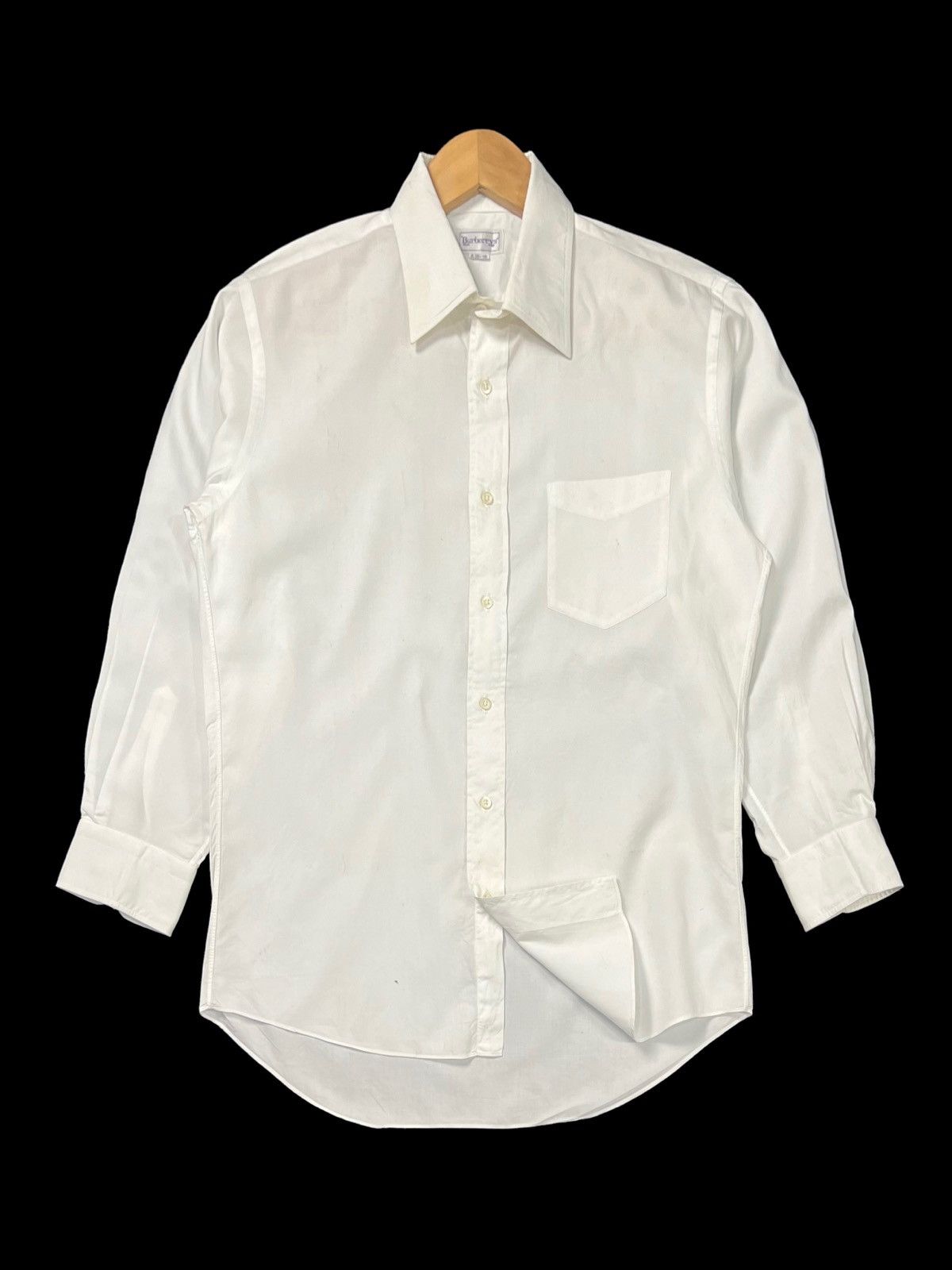 Burberry × Burberry Prorsum VINTAGE PLAIN BURBERRY’S BUTTON UP SHIRT (NEW OLD STOCK) Size US M / EU 48-50 / 2 - 2 Thumbnail
