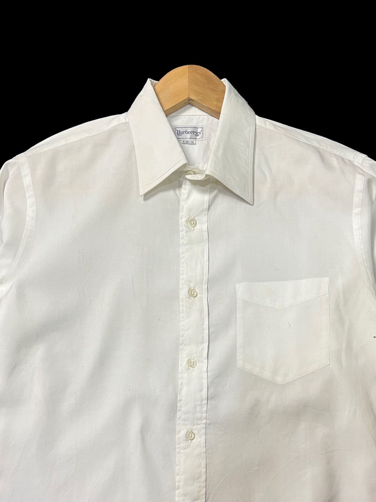 Burberry × Burberry Prorsum VINTAGE PLAIN BURBERRY’S BUTTON UP SHIRT (NEW OLD STOCK) Size US M / EU 48-50 / 2 - 5 Thumbnail