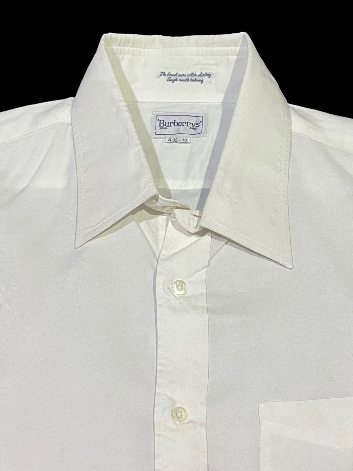 Burberry × Burberry Prorsum VINTAGE PLAIN BURBERRY’S BUTTON UP SHIRT (NEW OLD STOCK) Size US M / EU 48-50 / 2 - 4 Thumbnail