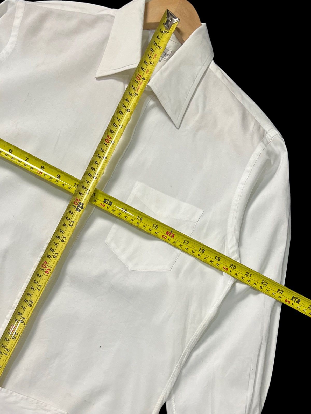 Burberry × Burberry Prorsum VINTAGE PLAIN BURBERRY’S BUTTON UP SHIRT (NEW OLD STOCK) Size US M / EU 48-50 / 2 - 18 Thumbnail