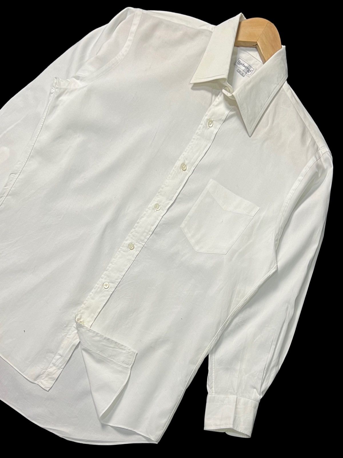 Burberry × Burberry Prorsum VINTAGE PLAIN BURBERRY’S BUTTON UP SHIRT (NEW OLD STOCK) Size US M / EU 48-50 / 2 - 7 Thumbnail