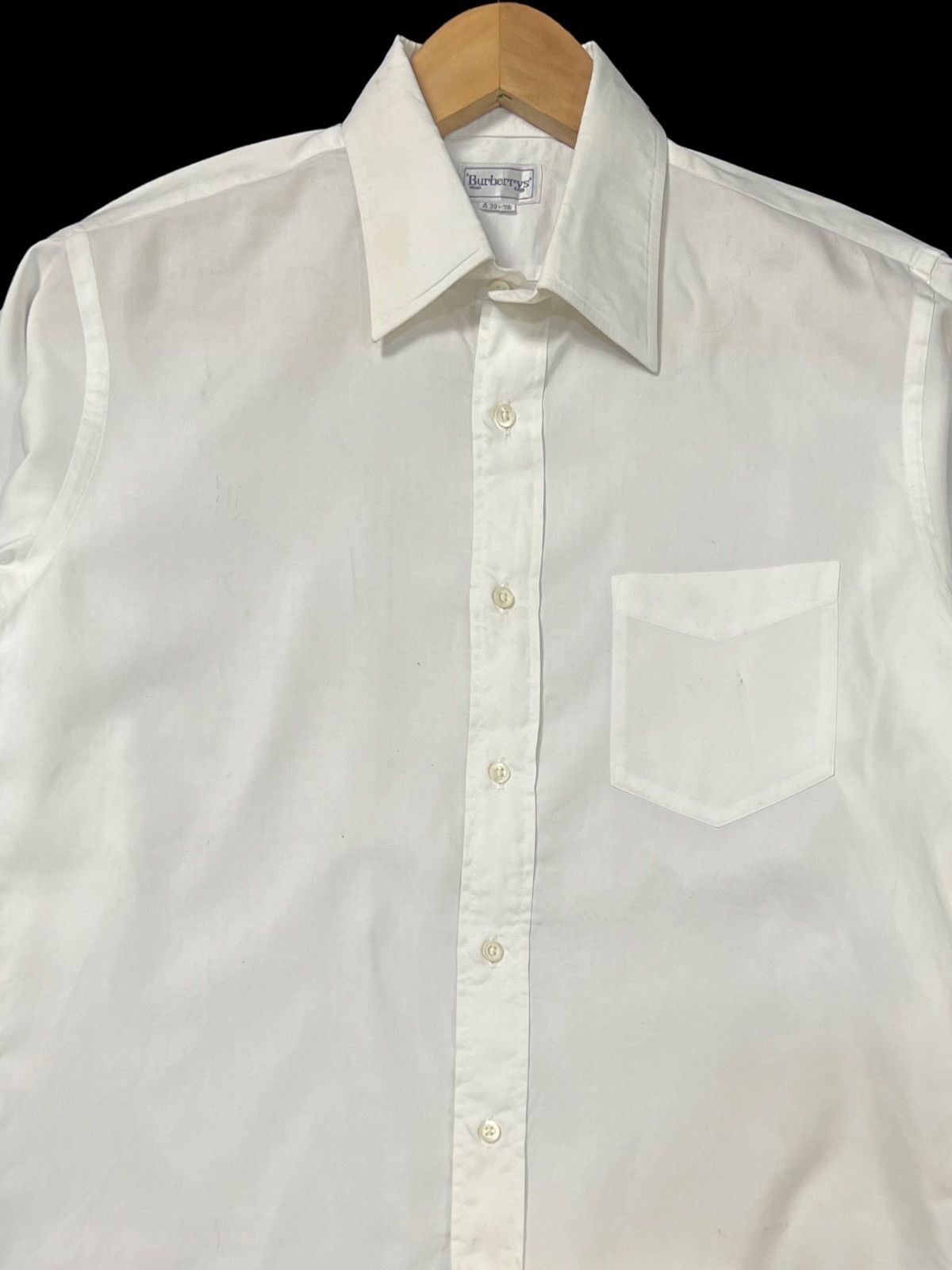 Burberry × Burberry Prorsum VINTAGE PLAIN BURBERRY’S BUTTON UP SHIRT (NEW OLD STOCK) Size US M / EU 48-50 / 2 - 6 Thumbnail