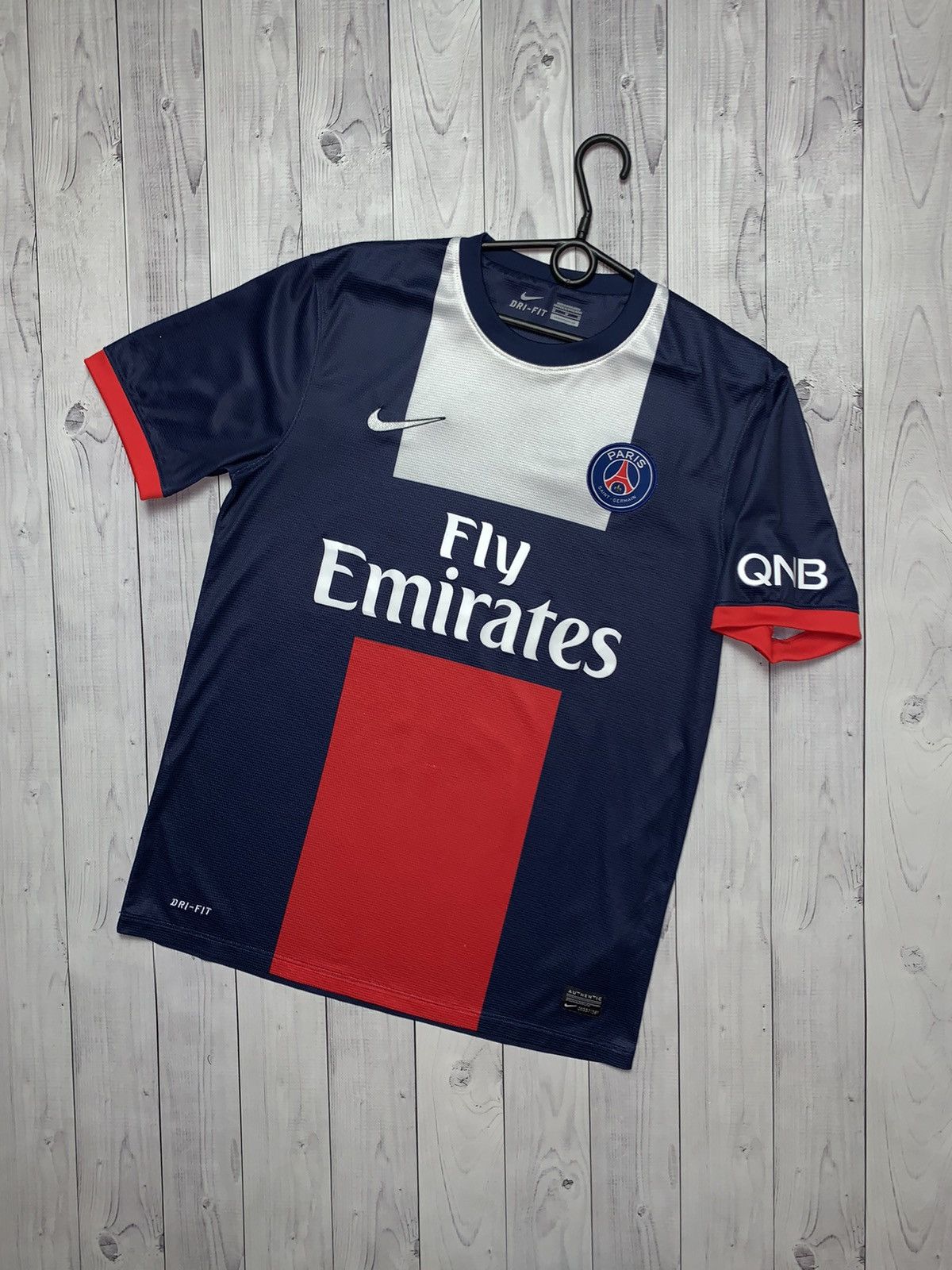Nike × Vintage Vintage soccer jersey Nike Paris Saint German size M Size US M / EU 48-50 / 2 - 1 Thumbnail