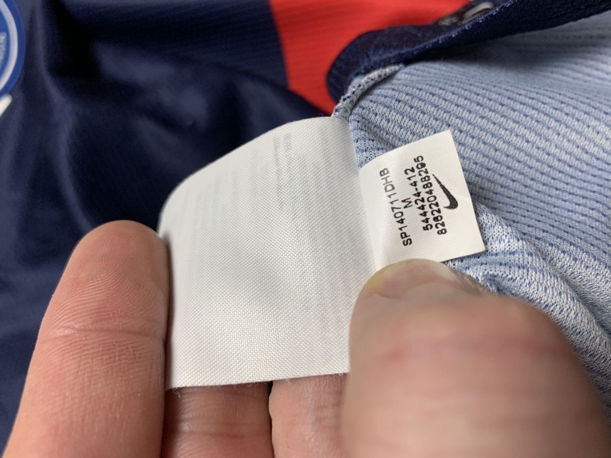 Nike × Vintage Vintage soccer jersey Nike Paris Saint German size M Size US M / EU 48-50 / 2 - 6 Thumbnail