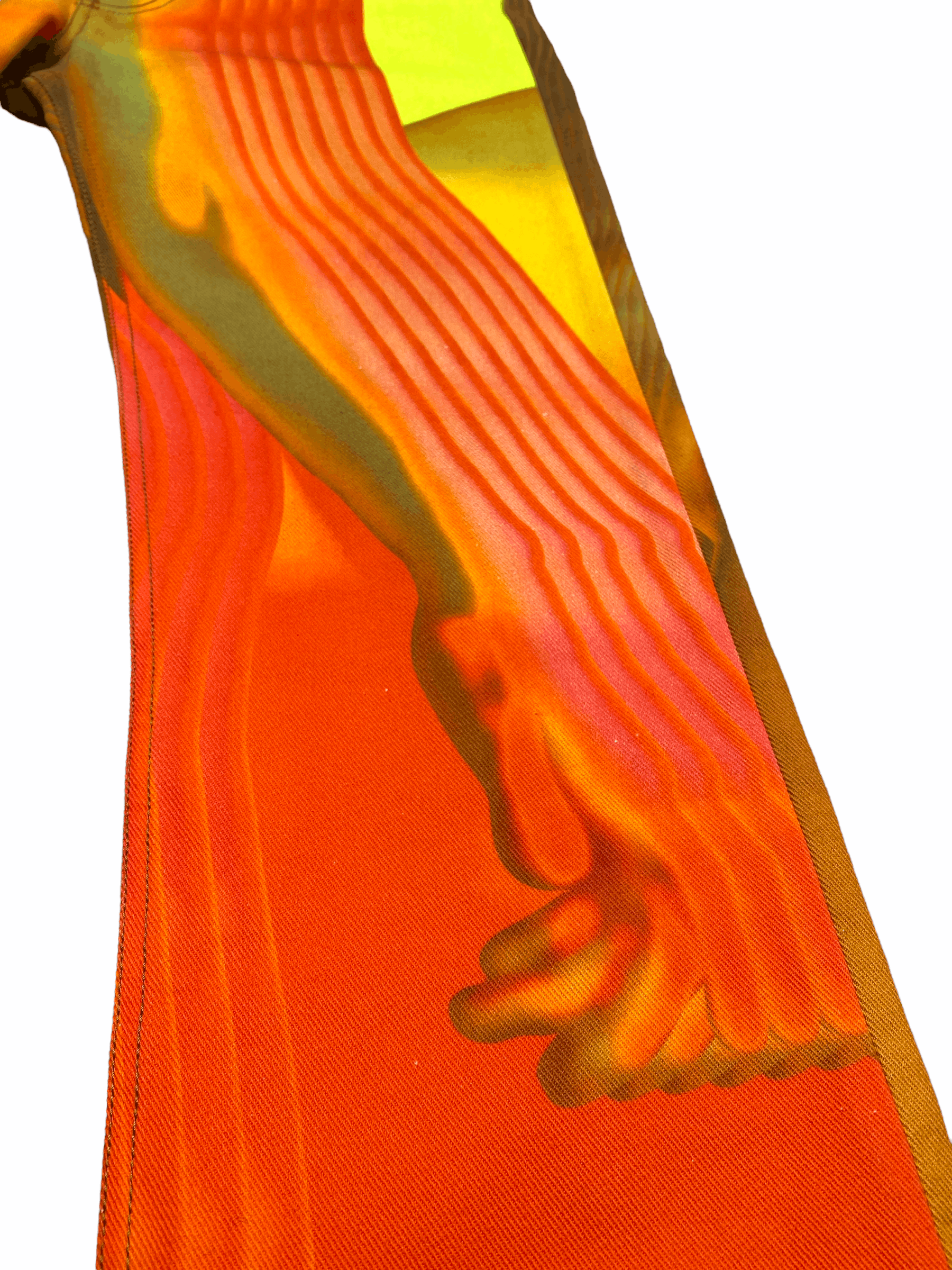 Dries Van Noten SS 2020 Mika Ninagawa Orange Pants Size US 33 - 5 Thumbnail