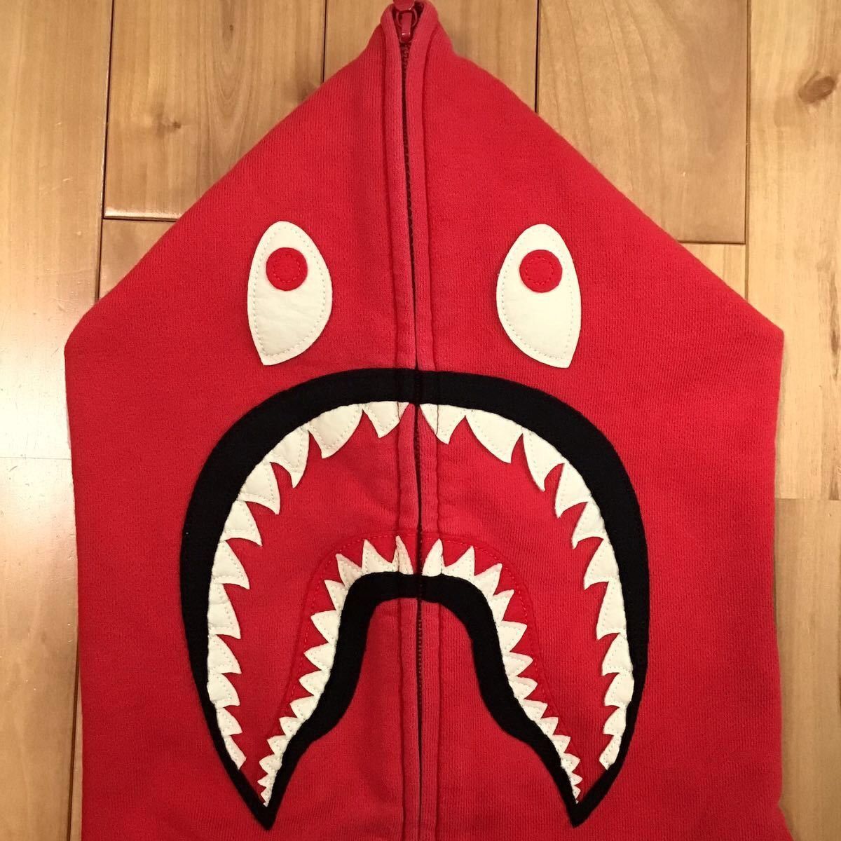 Bape 💫Glow in the Dark💫 BAPE Shark full zip Hoodie a bathing ape Size US XL / EU 56 / 4 - 3 Thumbnail
