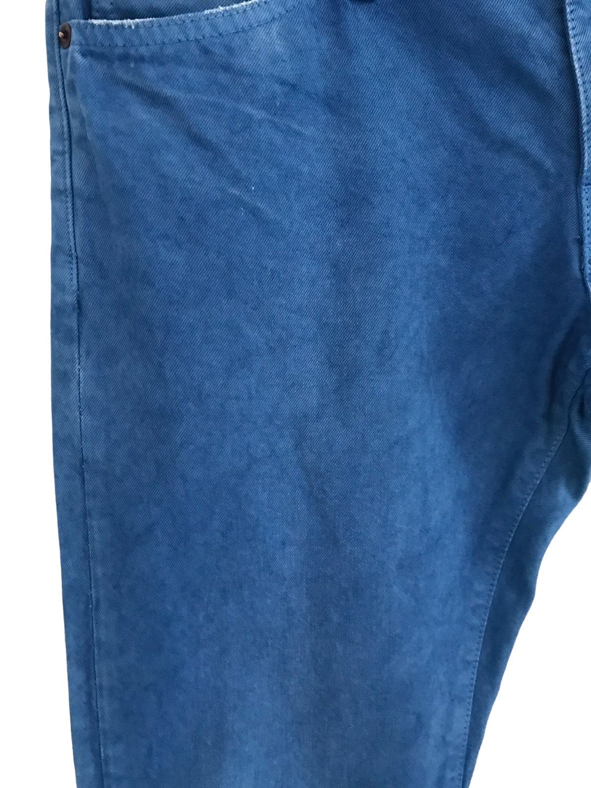 Japanese Brand TMT Japan Naturally Dyed Organic Cotton Denim Jeans Size US 30 / EU 46 - 5 Thumbnail
