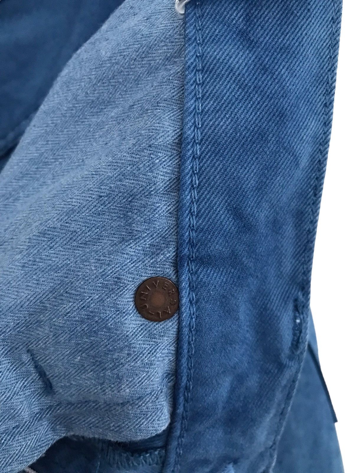 Japanese Brand TMT Japan Naturally Dyed Organic Cotton Denim Jeans Size US 30 / EU 46 - 16 Thumbnail