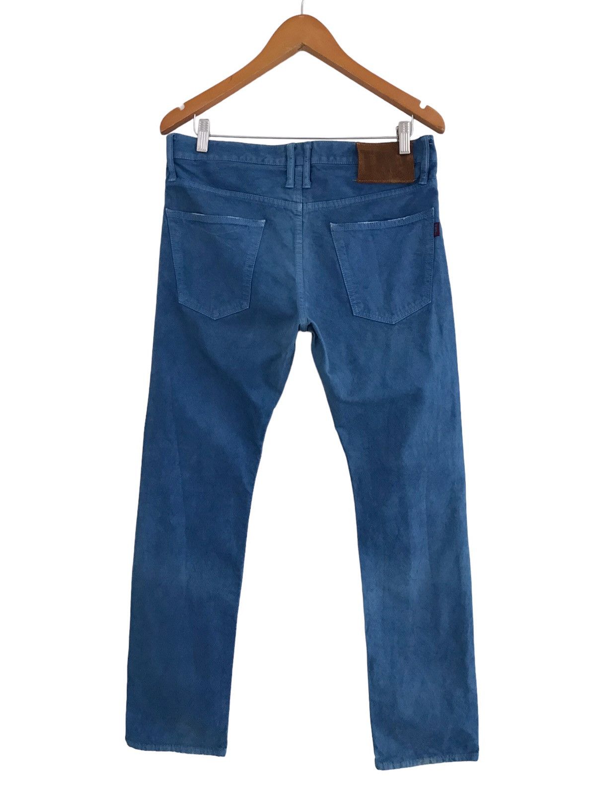 Japanese Brand TMT Japan Naturally Dyed Organic Cotton Denim Jeans Size US 30 / EU 46 - 8 Thumbnail