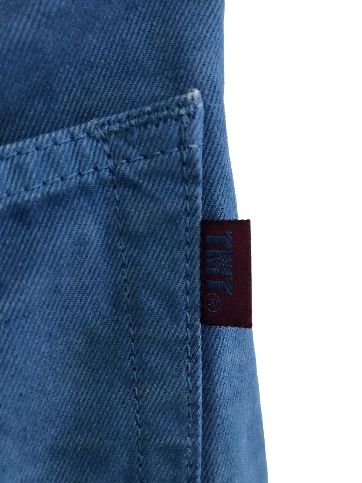 Japanese Brand TMT Japan Naturally Dyed Organic Cotton Denim Jeans Size US 30 / EU 46 - 11 Thumbnail