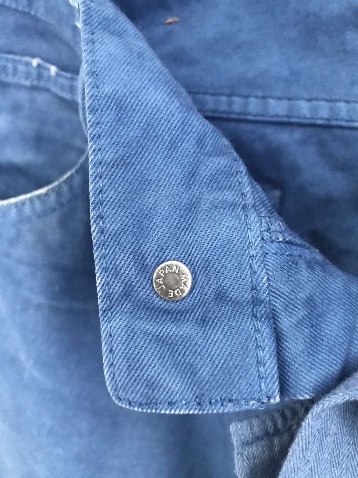 Japanese Brand TMT Japan Naturally Dyed Organic Cotton Denim Jeans Size US 30 / EU 46 - 21 Thumbnail