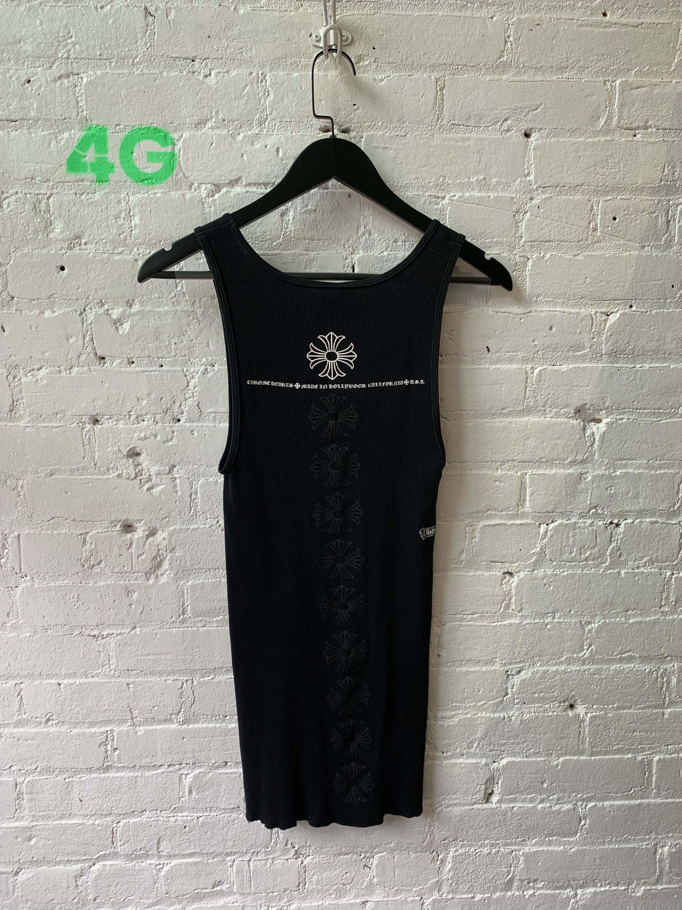 Chrome Hearts Chrome Hearts Black super plus Tank top Sz L Size US L / EU 52-54 / 3 - 5 Thumbnail