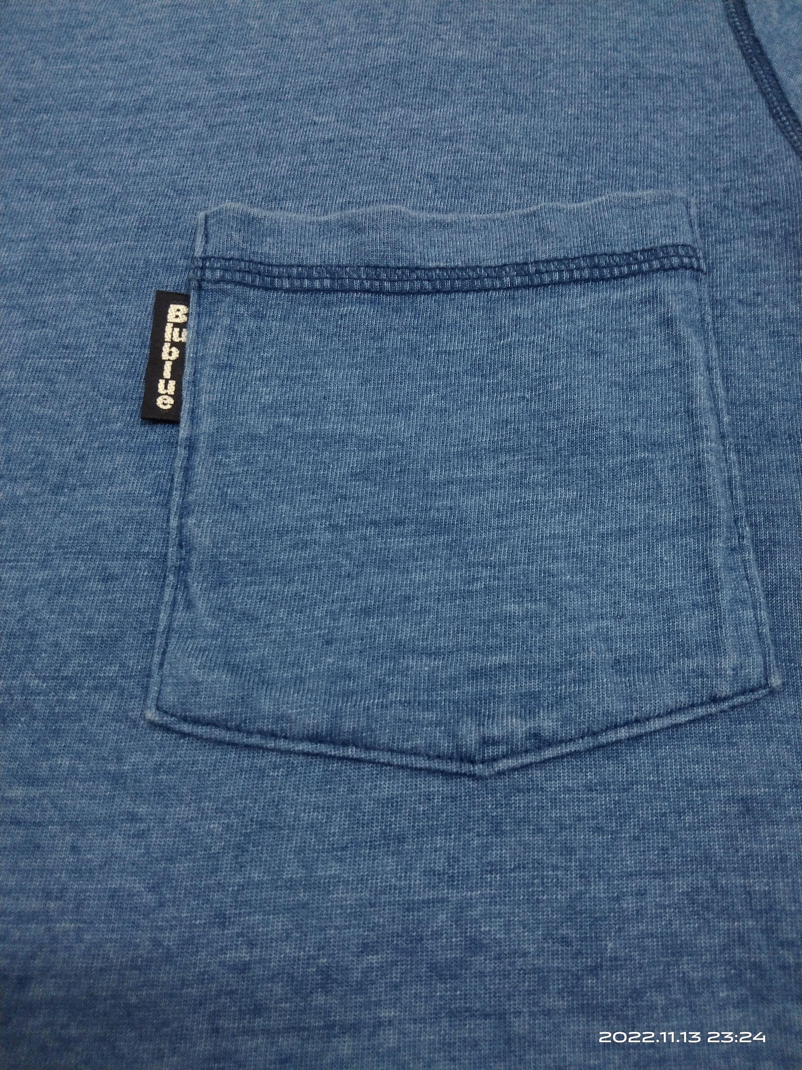 Blue Blue Japan BLUE BLUE INDIGO FADE T SHIRT Size US M / EU 48-50 / 2 - 3 Thumbnail