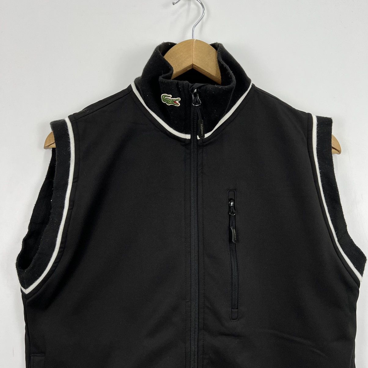Lacoste Vintage Lacoste Vest Size US M / EU 48-50 / 2 - 2 Thumbnail