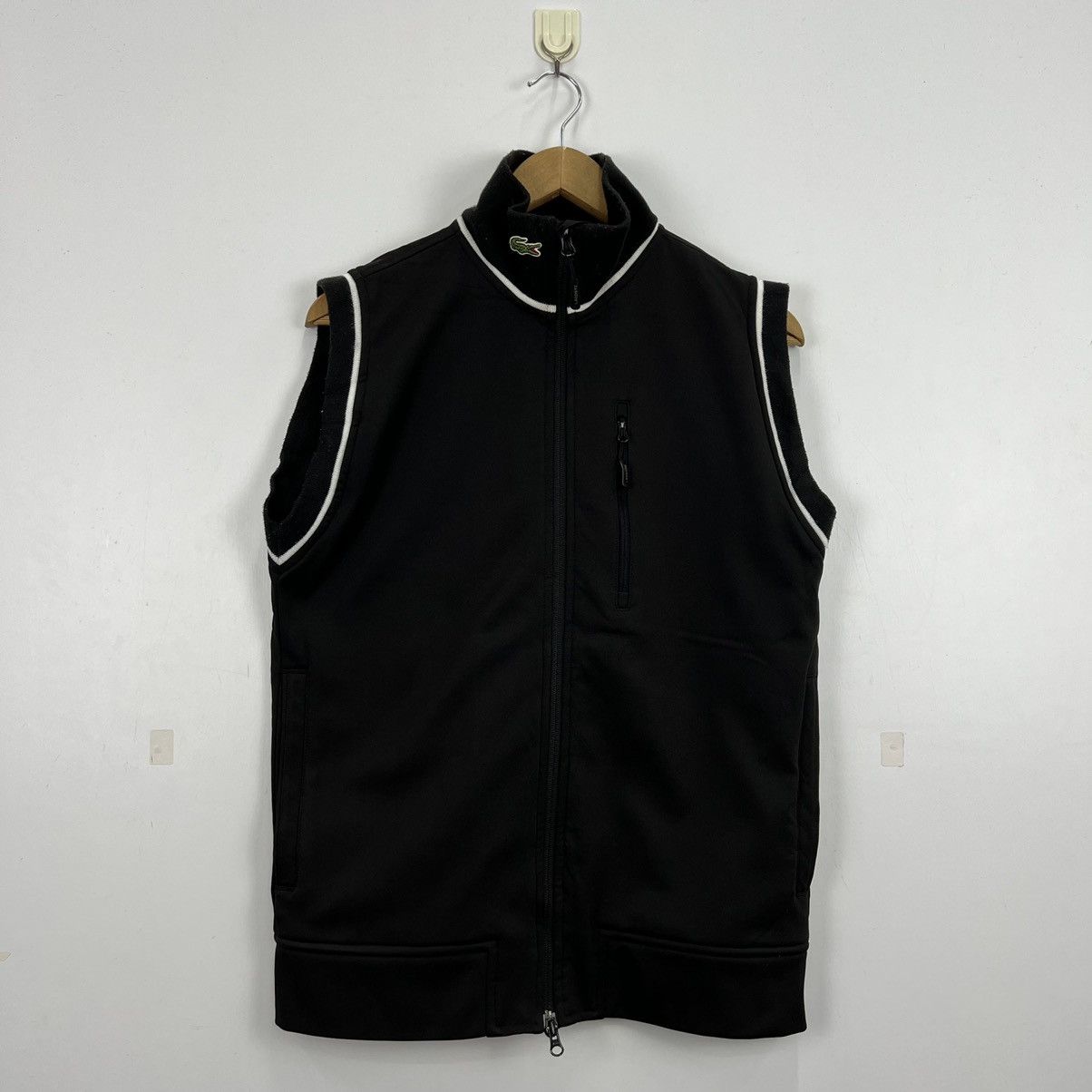 Lacoste Vintage Lacoste Vest Size US M / EU 48-50 / 2 - 1 Thumbnail