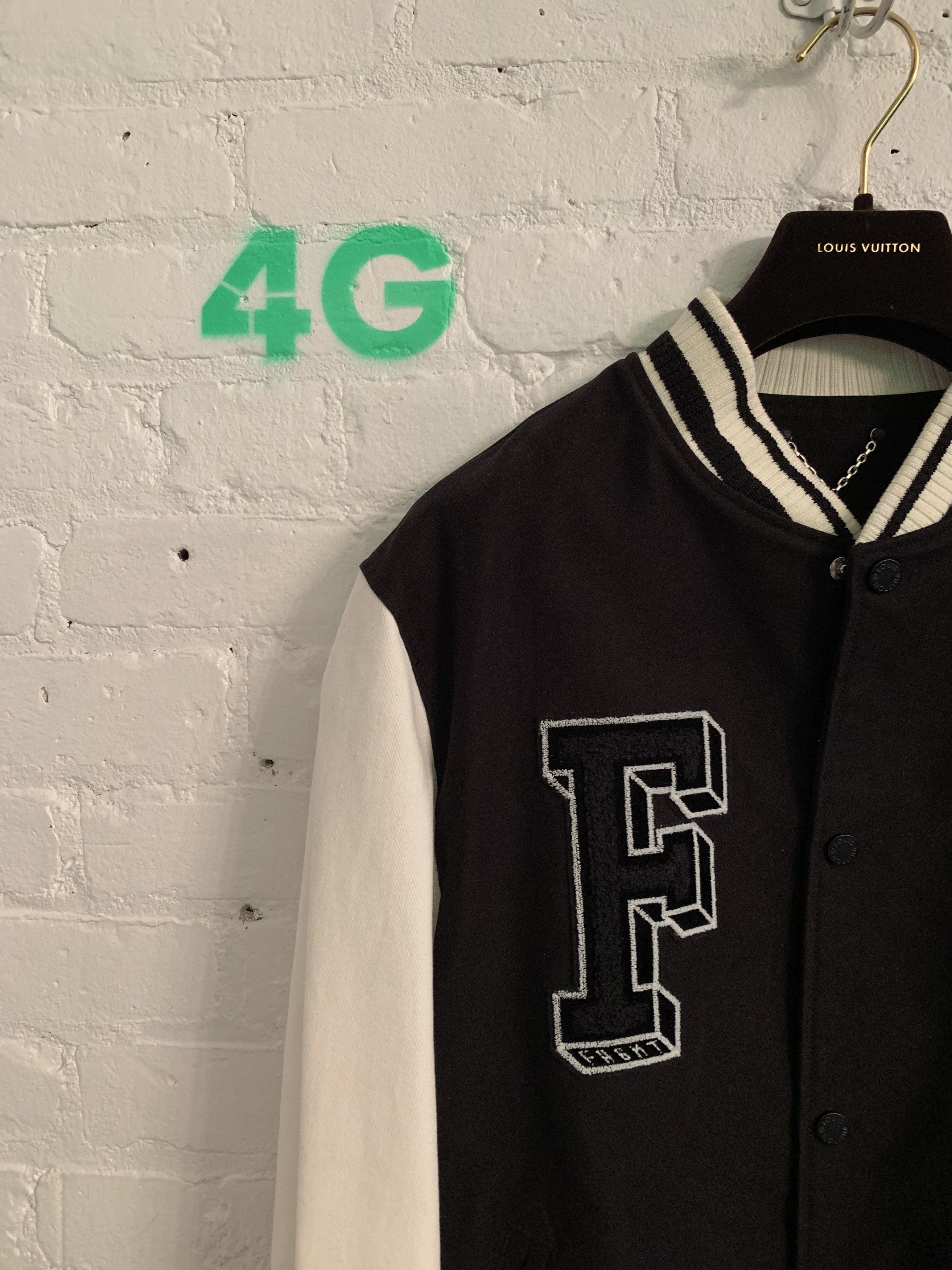 Fragment Design × Louis Vuitton × Virgil Abloh Louis Vuitton Virgil Abloh Fragments suede like Varsity 52 Size US L / EU 52-54 / 3 - 4 Thumbnail