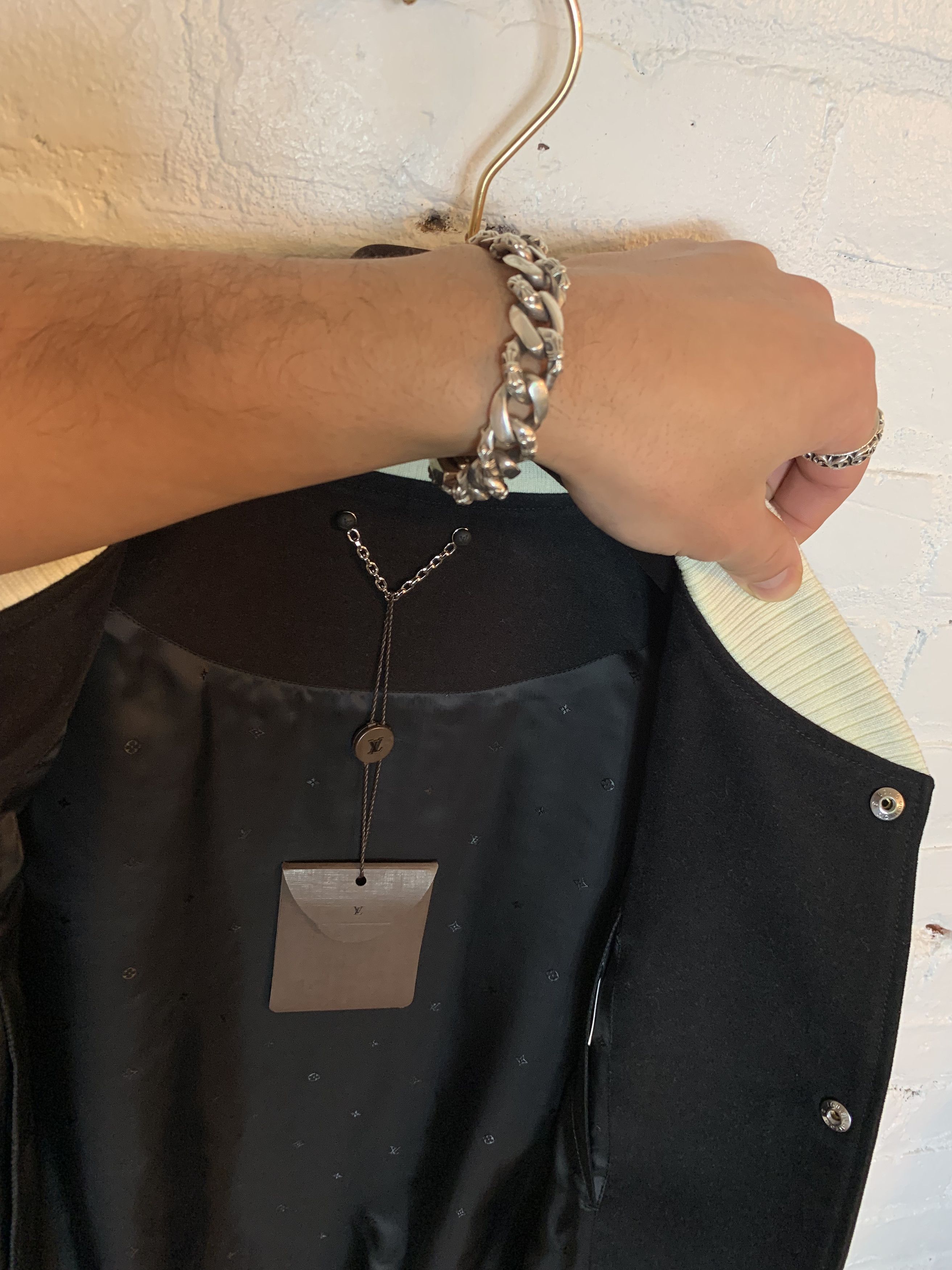 Fragment Design × Louis Vuitton × Virgil Abloh Louis Vuitton Virgil Abloh Fragments suede like Varsity 52 Size US L / EU 52-54 / 3 - 13 Thumbnail