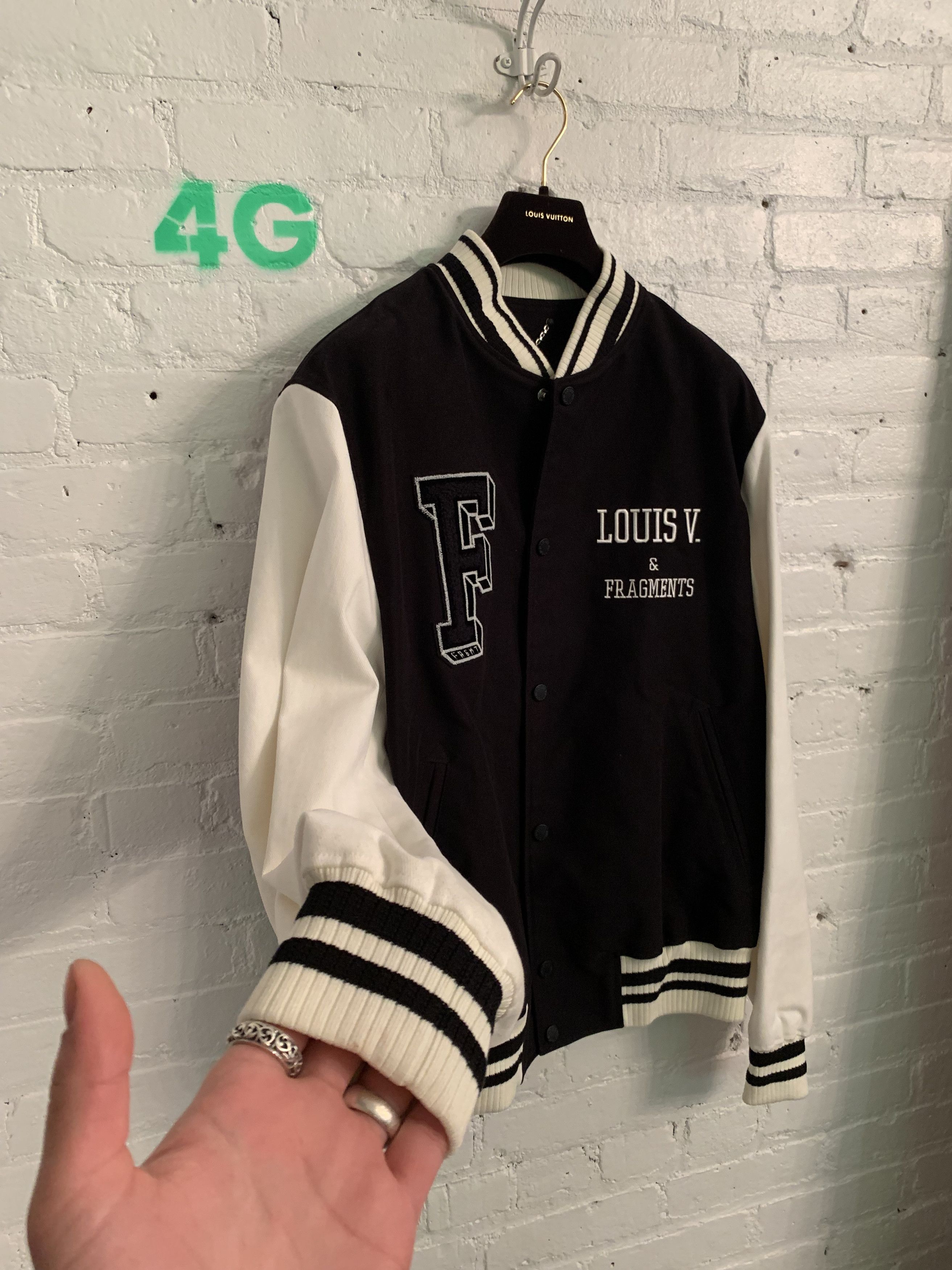 Fragment Design × Louis Vuitton × Virgil Abloh Louis Vuitton Virgil Abloh Fragments suede like Varsity 52 Size US L / EU 52-54 / 3 - 10 Thumbnail