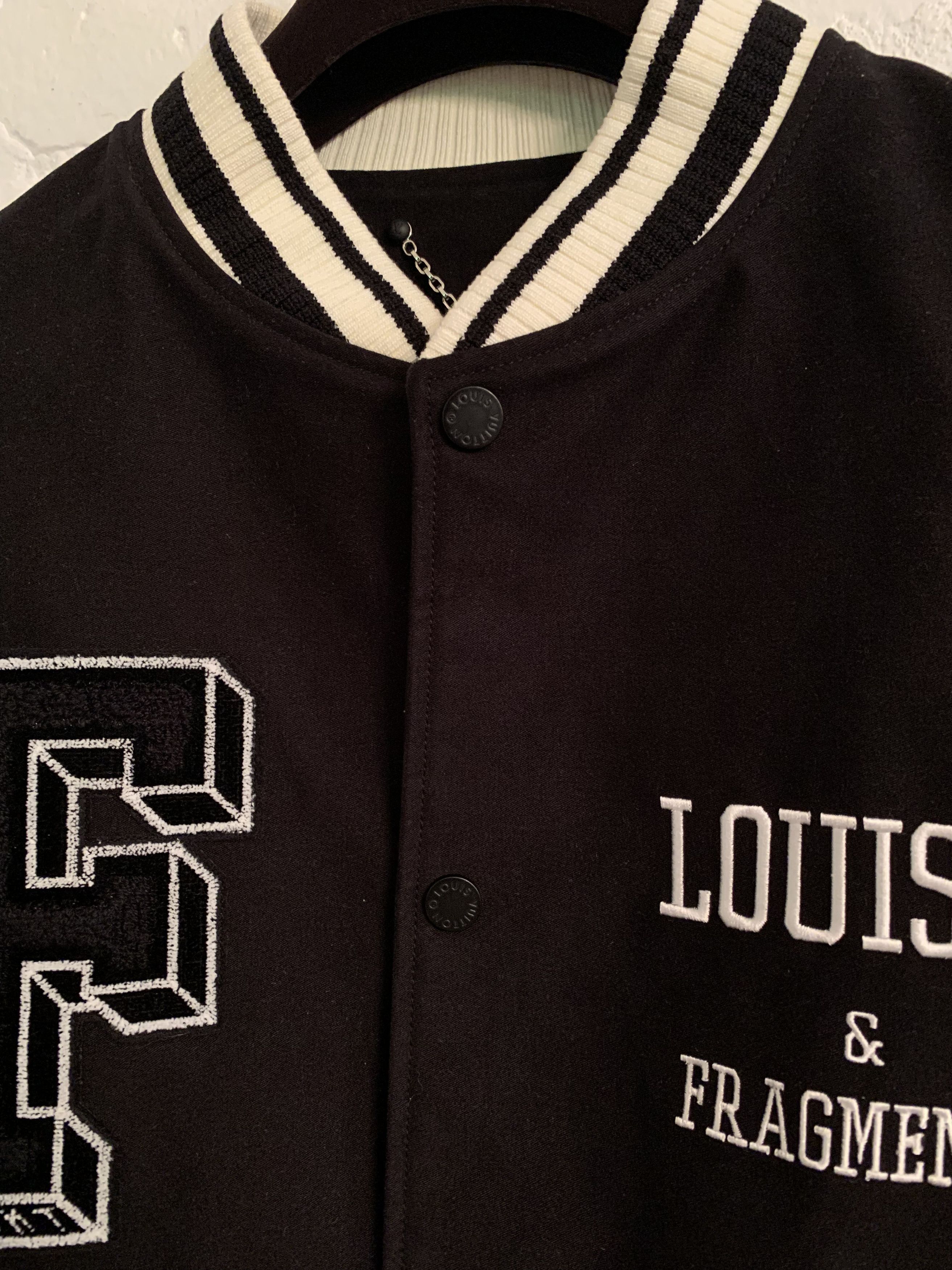 Fragment Design × Louis Vuitton × Virgil Abloh Louis Vuitton Virgil Abloh Fragments suede like Varsity 52 Size US L / EU 52-54 / 3 - 5 Thumbnail