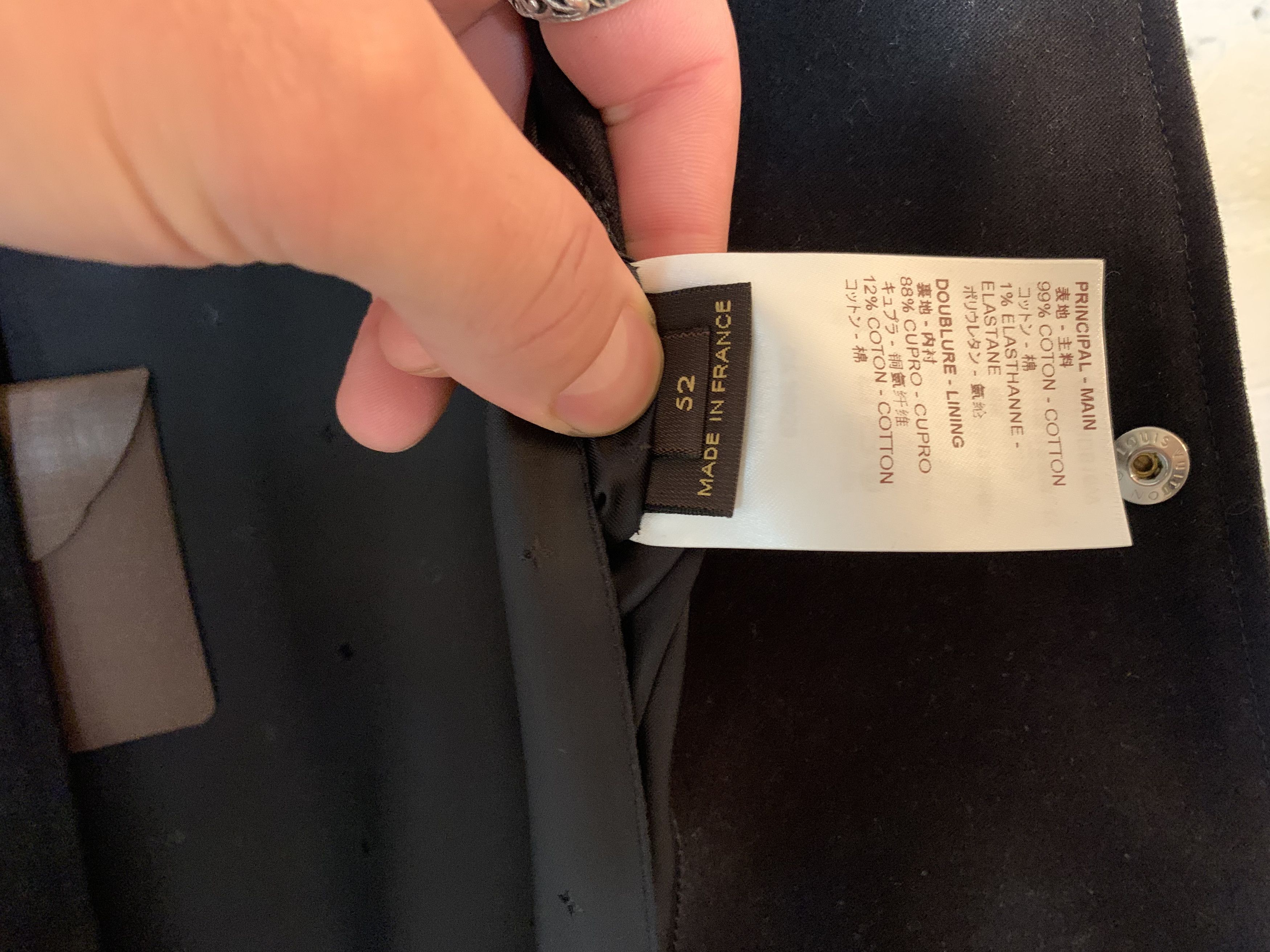 Fragment Design × Louis Vuitton × Virgil Abloh Louis Vuitton Virgil Abloh Fragments suede like Varsity 52 Size US L / EU 52-54 / 3 - 11 Thumbnail