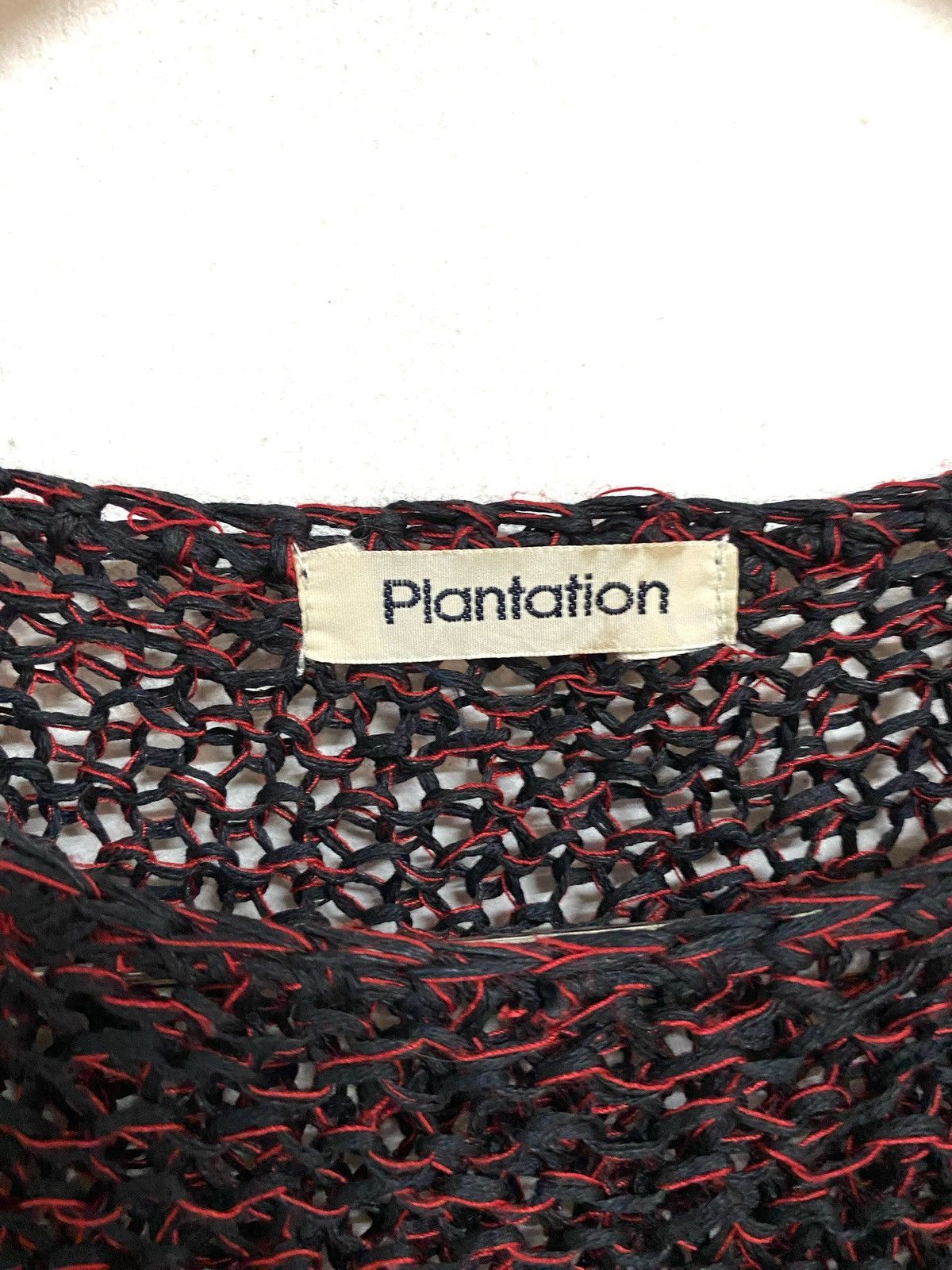 Issey Miyake Vintage Issey Miyake Plantation Crochet Knit Top Size M / US 6-8 / IT 42-44 - 9 Thumbnail