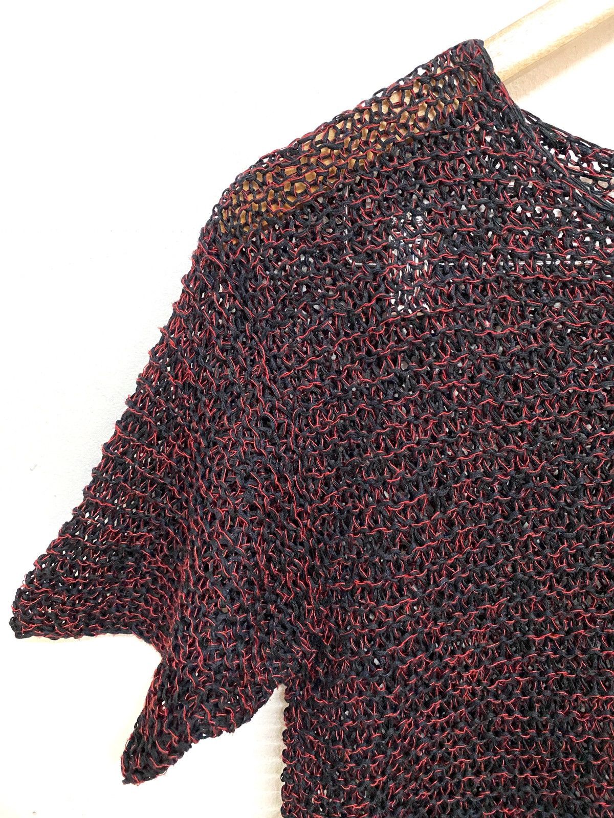 Issey Miyake Vintage Issey Miyake Plantation Crochet Knit Top Size M / US 6-8 / IT 42-44 - 6 Thumbnail