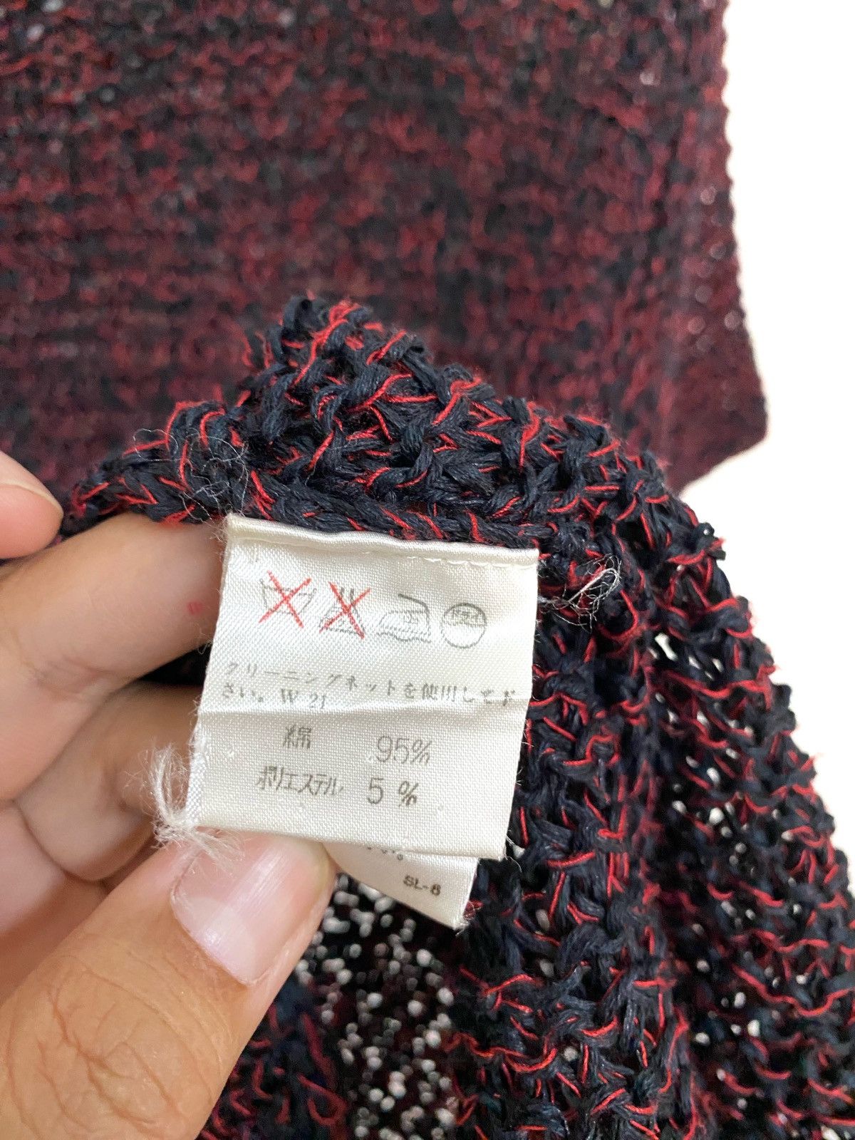 Issey Miyake Vintage Issey Miyake Plantation Crochet Knit Top Size M / US 6-8 / IT 42-44 - 11 Thumbnail