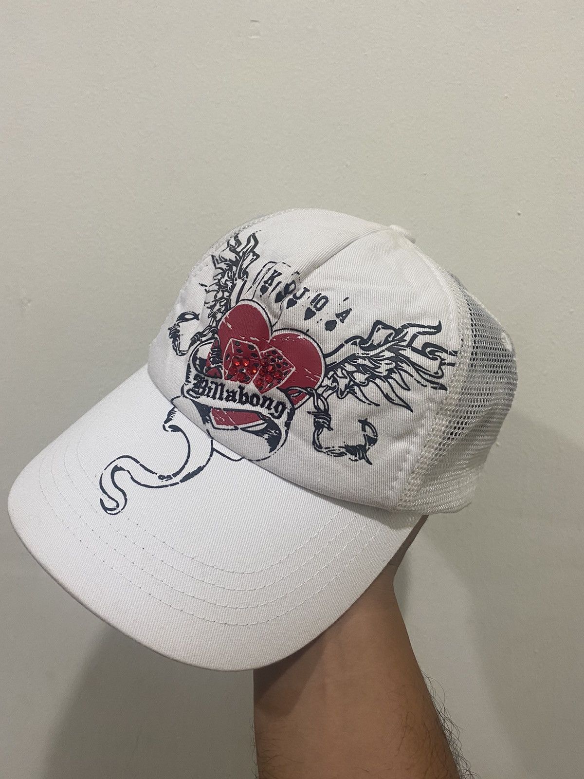 Billabong 🔥Vintage🔥 Billabong Poker Trucked Hat Size ONE SIZE - 1 Thumbnail