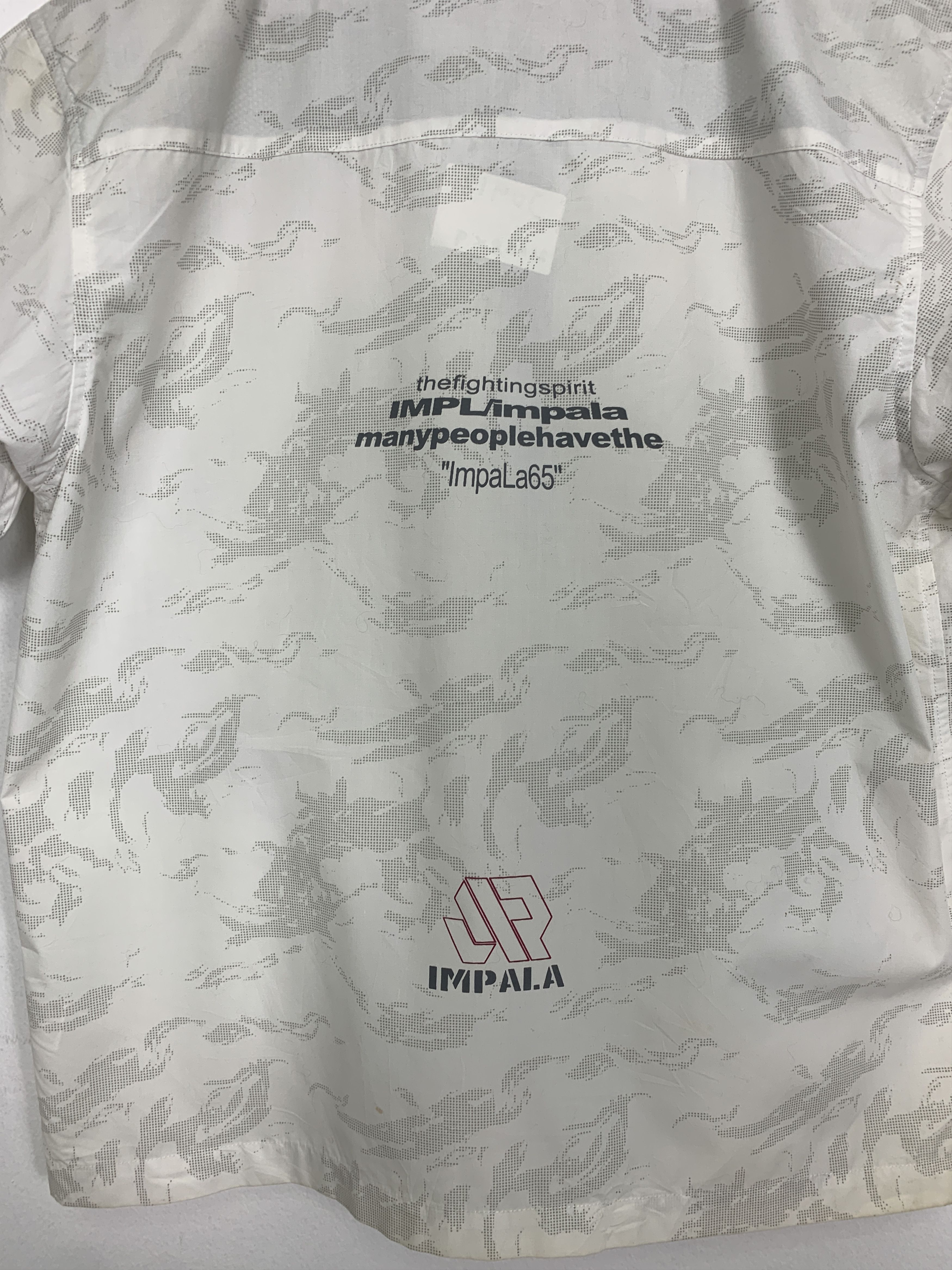 Japanese Brand Vintage Impala Short Sleeve Outwear Abstract Design Size US S / EU 44-46 / 1 - 11 Thumbnail