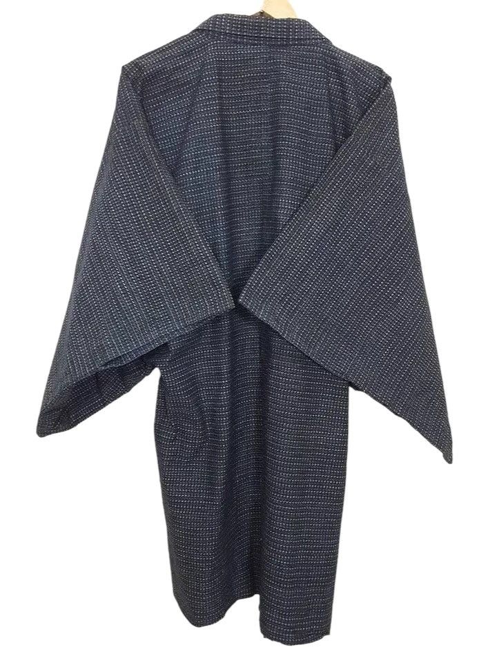 Vintage Fine Woven Vtg. Kikko Noto Jofu Noragi Kimono Jacket Size US M / EU 48-50 / 2 - 3 Thumbnail