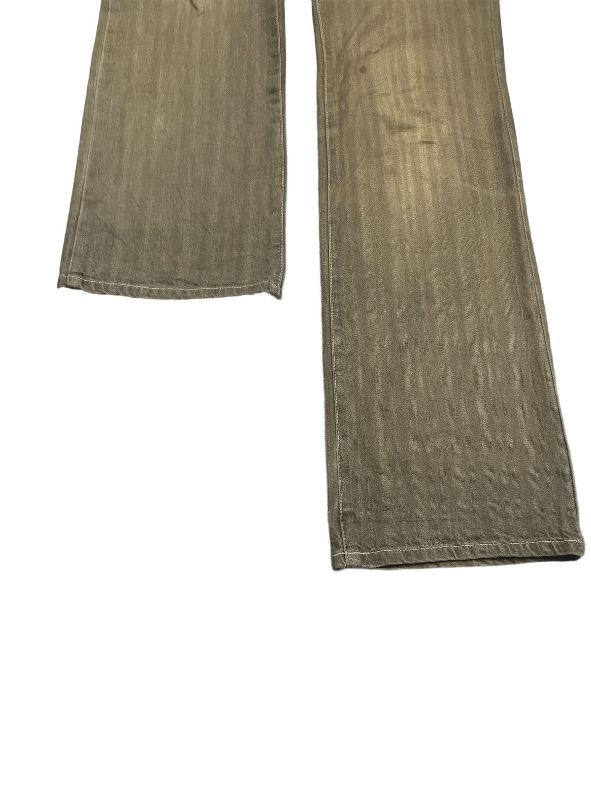 Boycott × Japanese Brand FLARED💥 BOYCOTT BROWN FADED DENIM PANTS Size US 32 / EU 48 - 5 Thumbnail