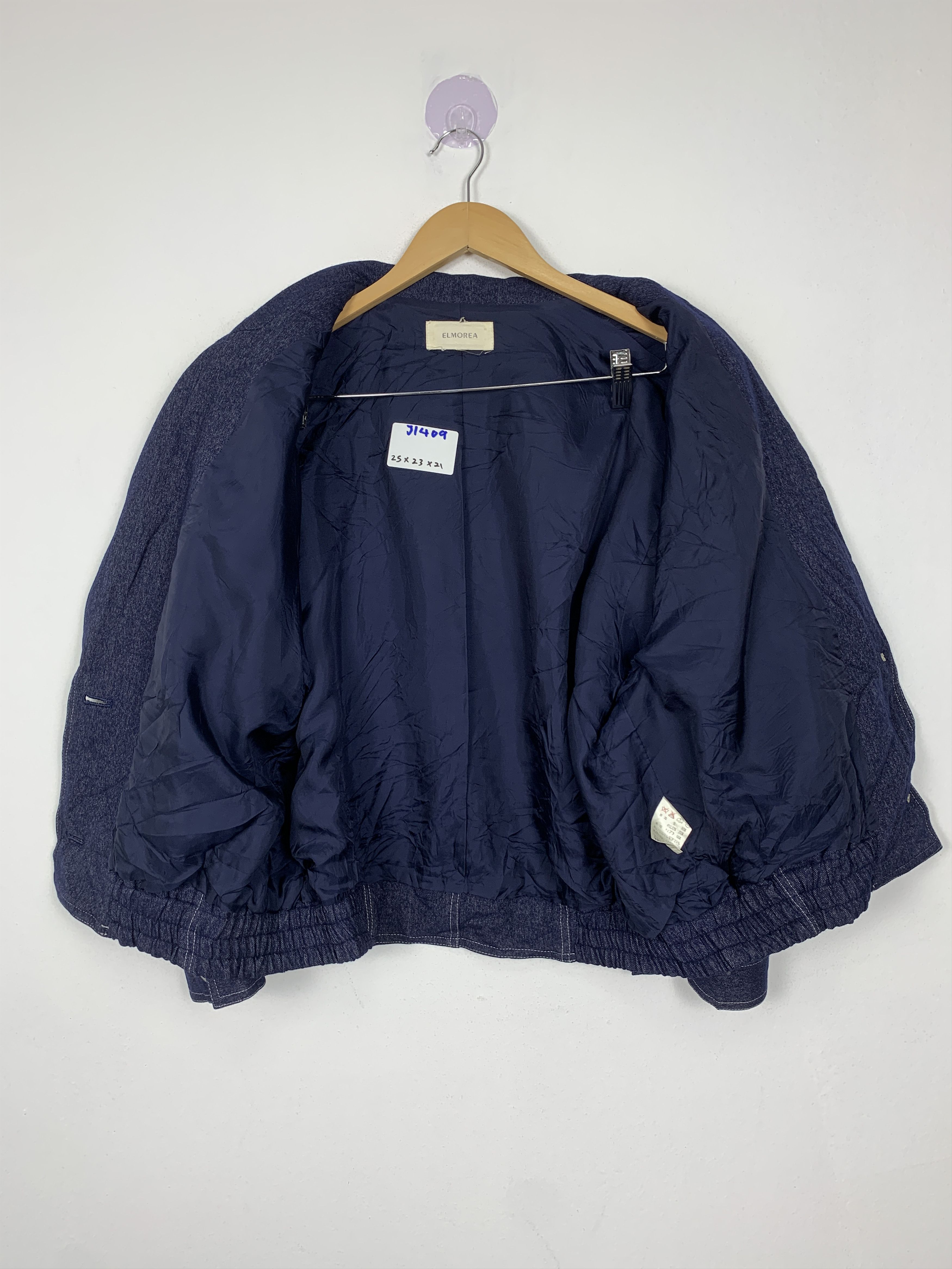 Japanese Brand Vintage ELMOREA Button Up Blazzer Design Jacket J1409 Size US M / EU 48-50 / 2 - 9 Thumbnail