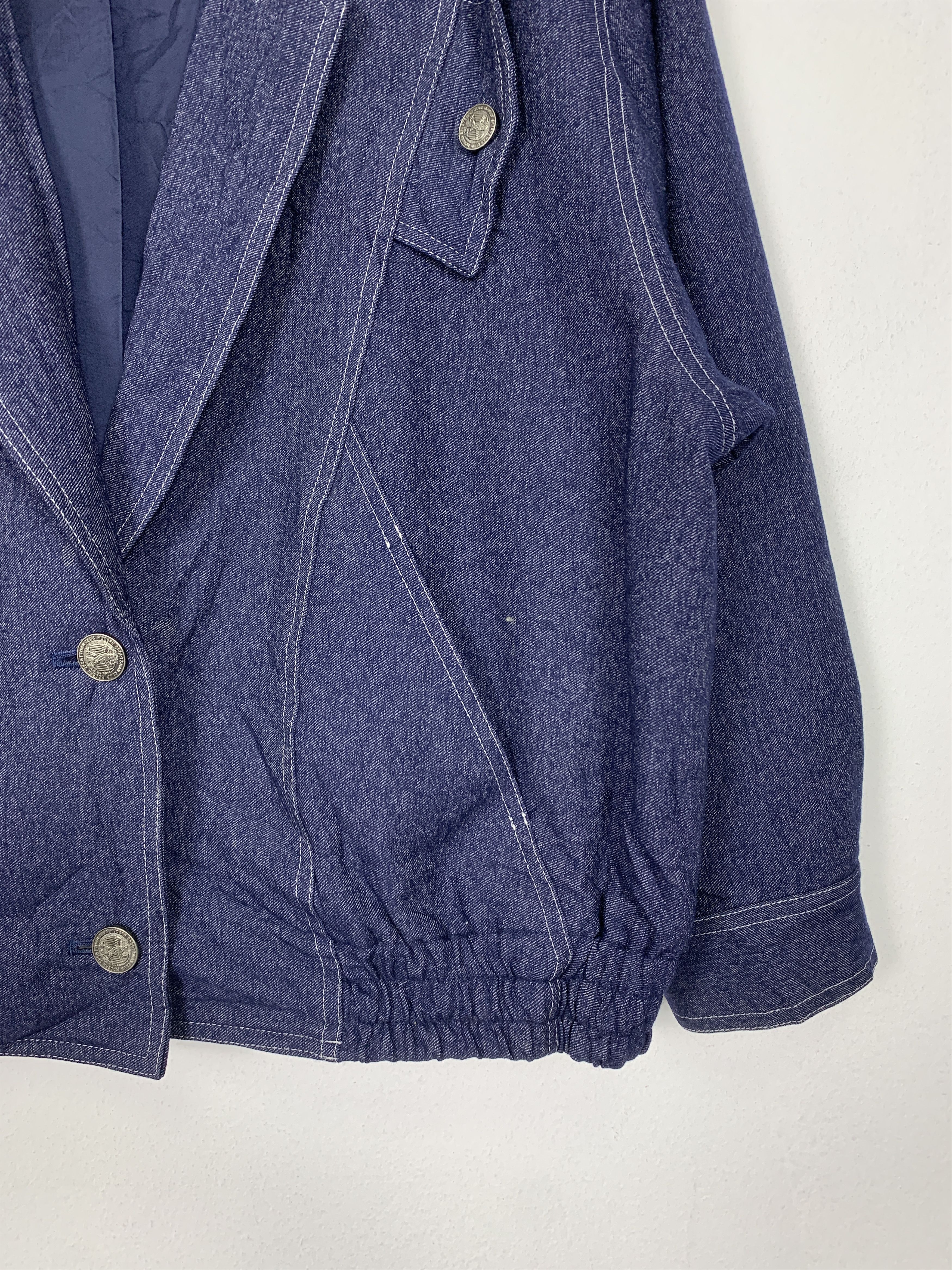 Japanese Brand Vintage ELMOREA Button Up Blazzer Design Jacket J1409 Size US M / EU 48-50 / 2 - 4 Thumbnail