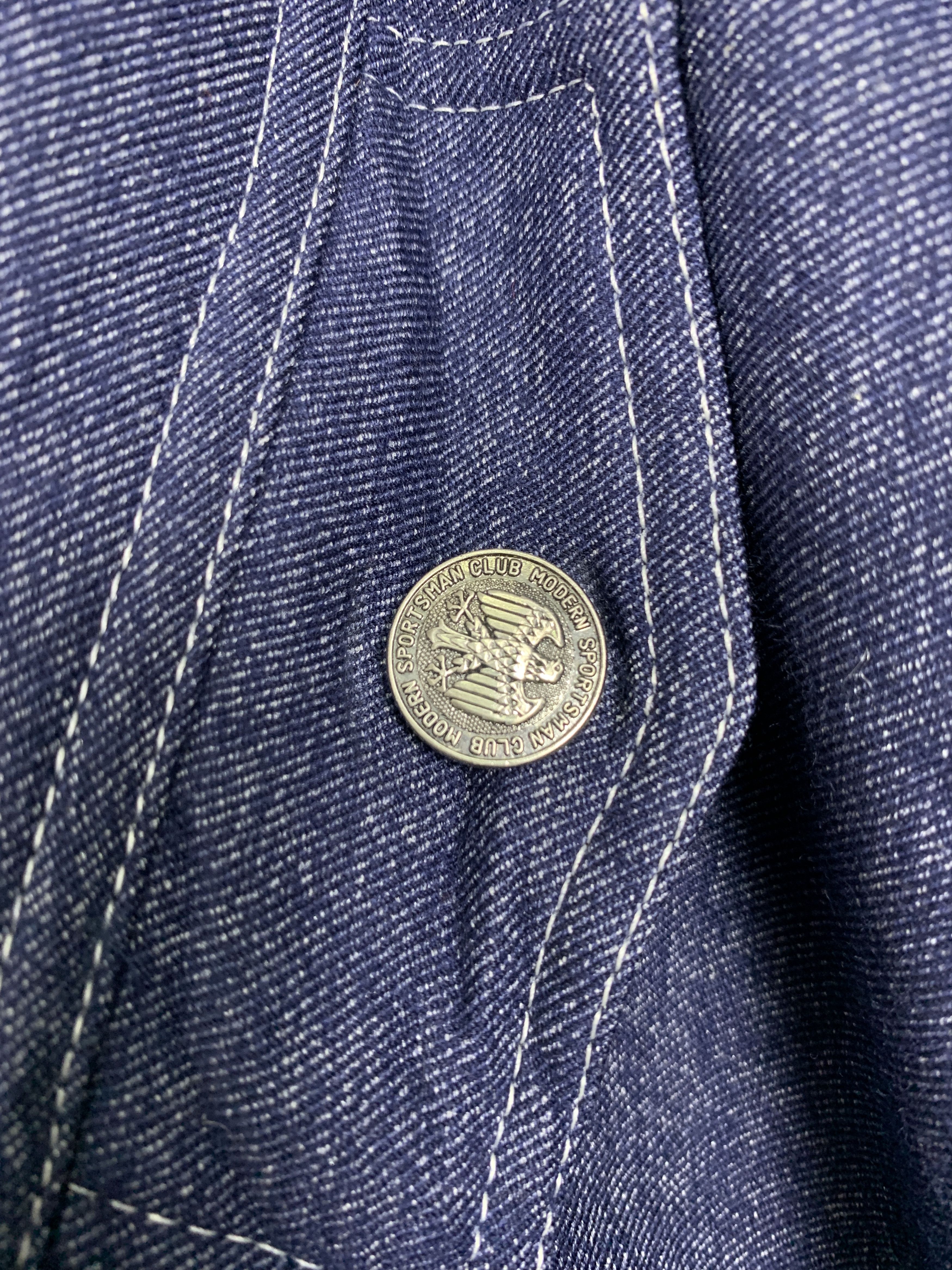 Japanese Brand Vintage ELMOREA Button Up Blazzer Design Jacket J1409 Size US M / EU 48-50 / 2 - 7 Thumbnail