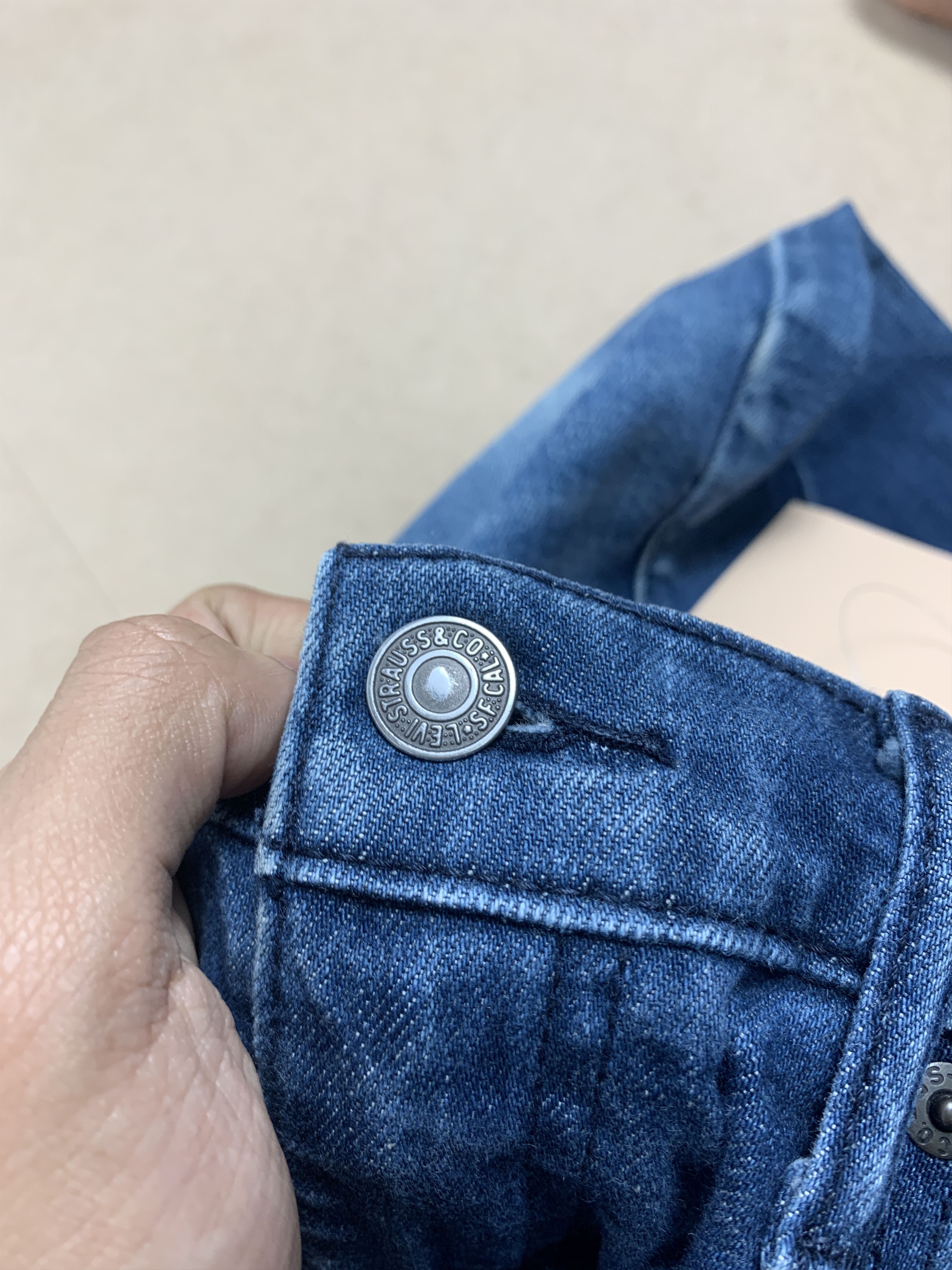 Levi's Vintage LEVI'S 513 Straight Cut Faded Jeans P0194 Size US 29 - 19 Thumbnail